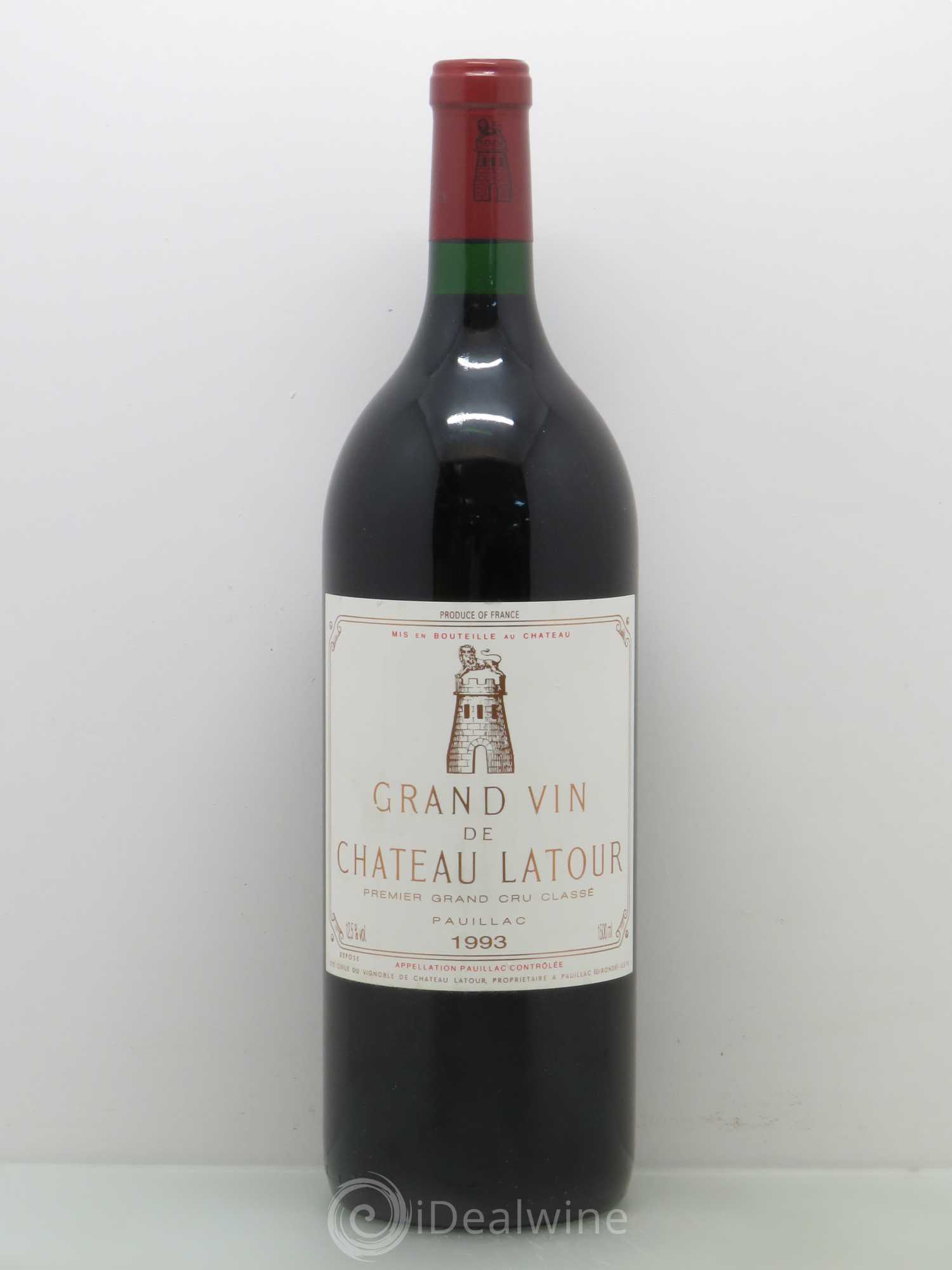 Château Latour 1er Grand Cru Classé 1993 - Lot de 1 magnum - 0