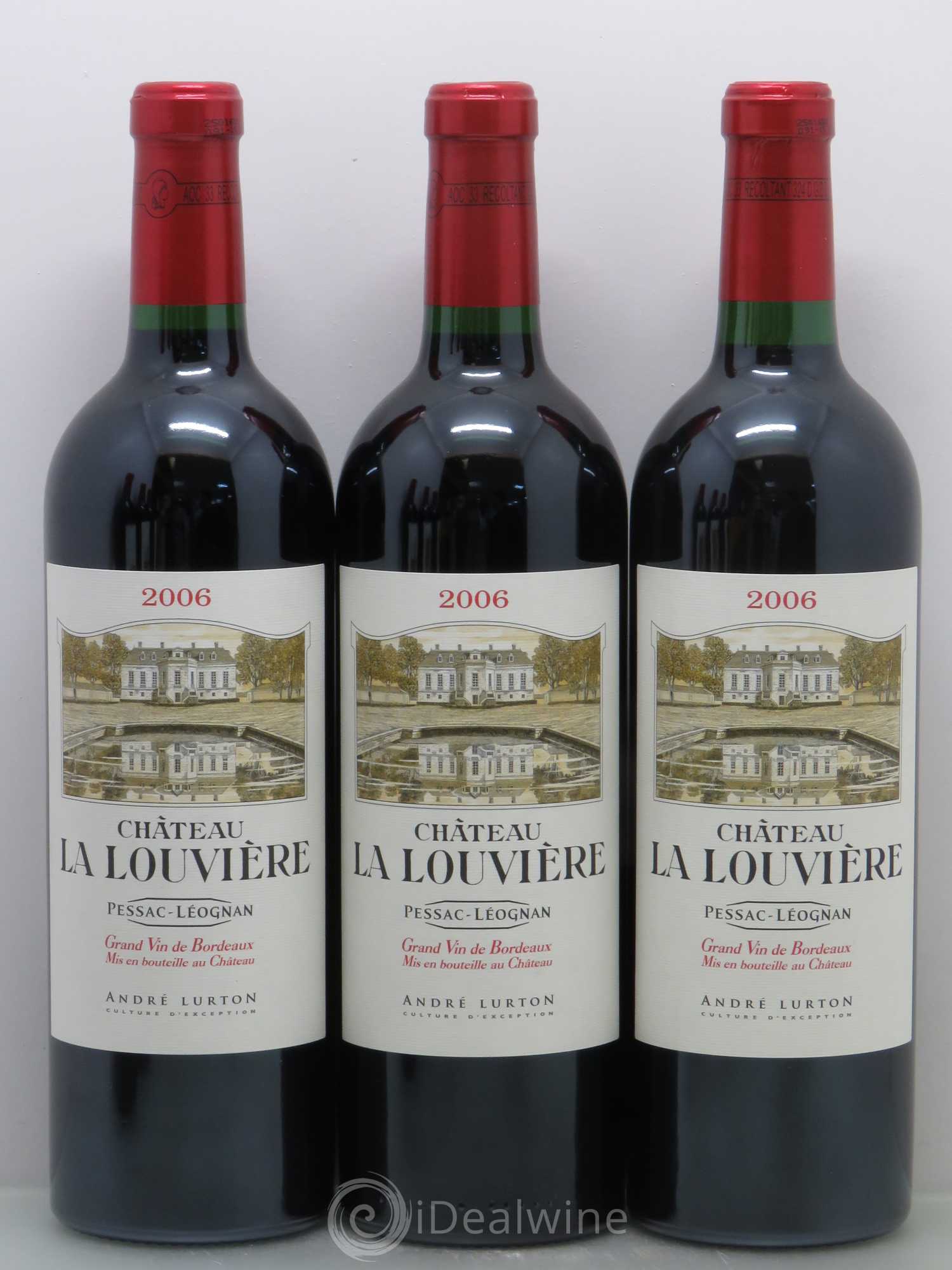 Château la Louvière 2006 - Lot de 6 bouteilles - 1