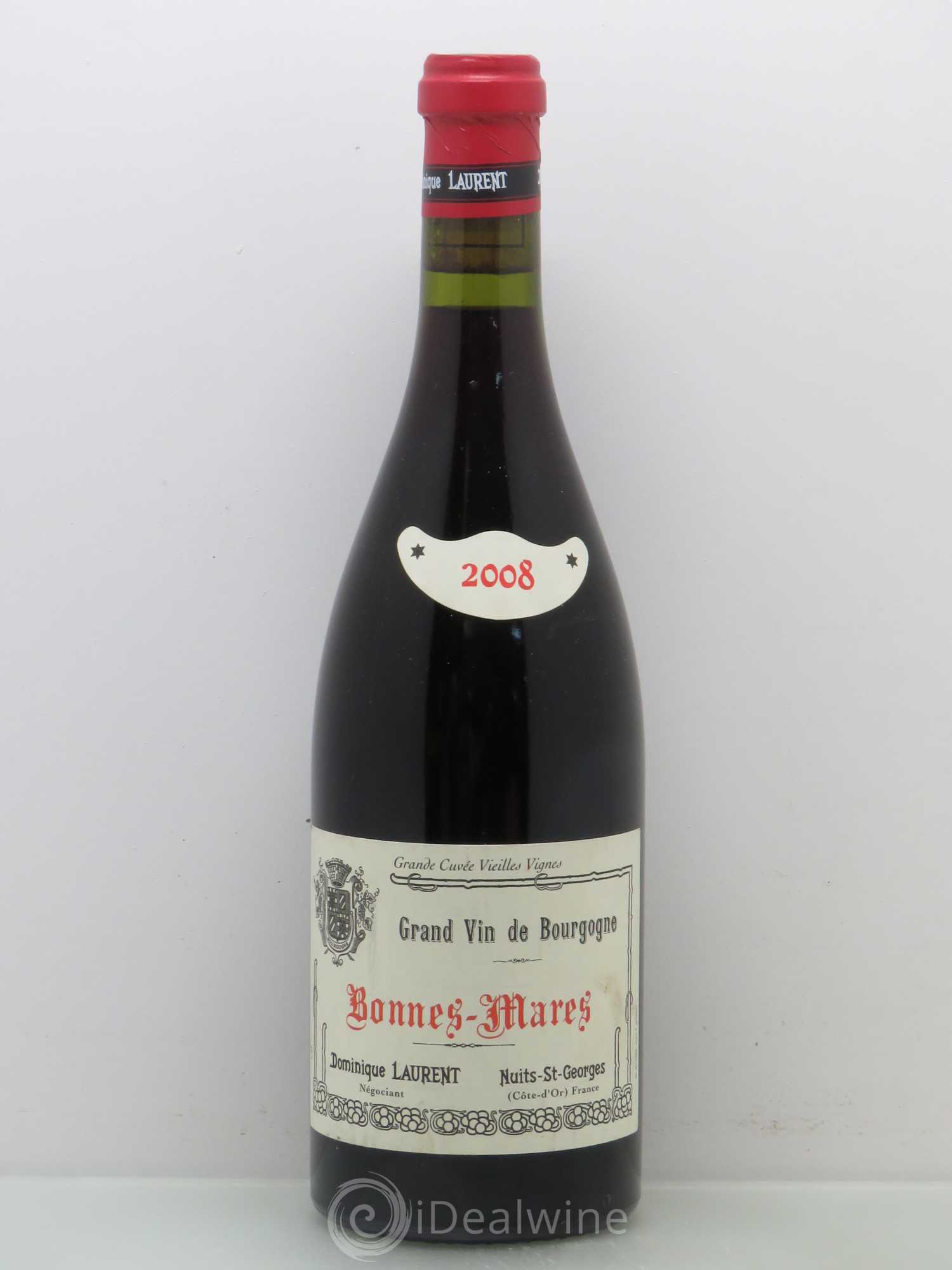 Bonnes-Mares Grand Cru Dominique Laurent Grande Cuvée Vieilles Vignes 2008 - Posten von 1 Flasche - 0