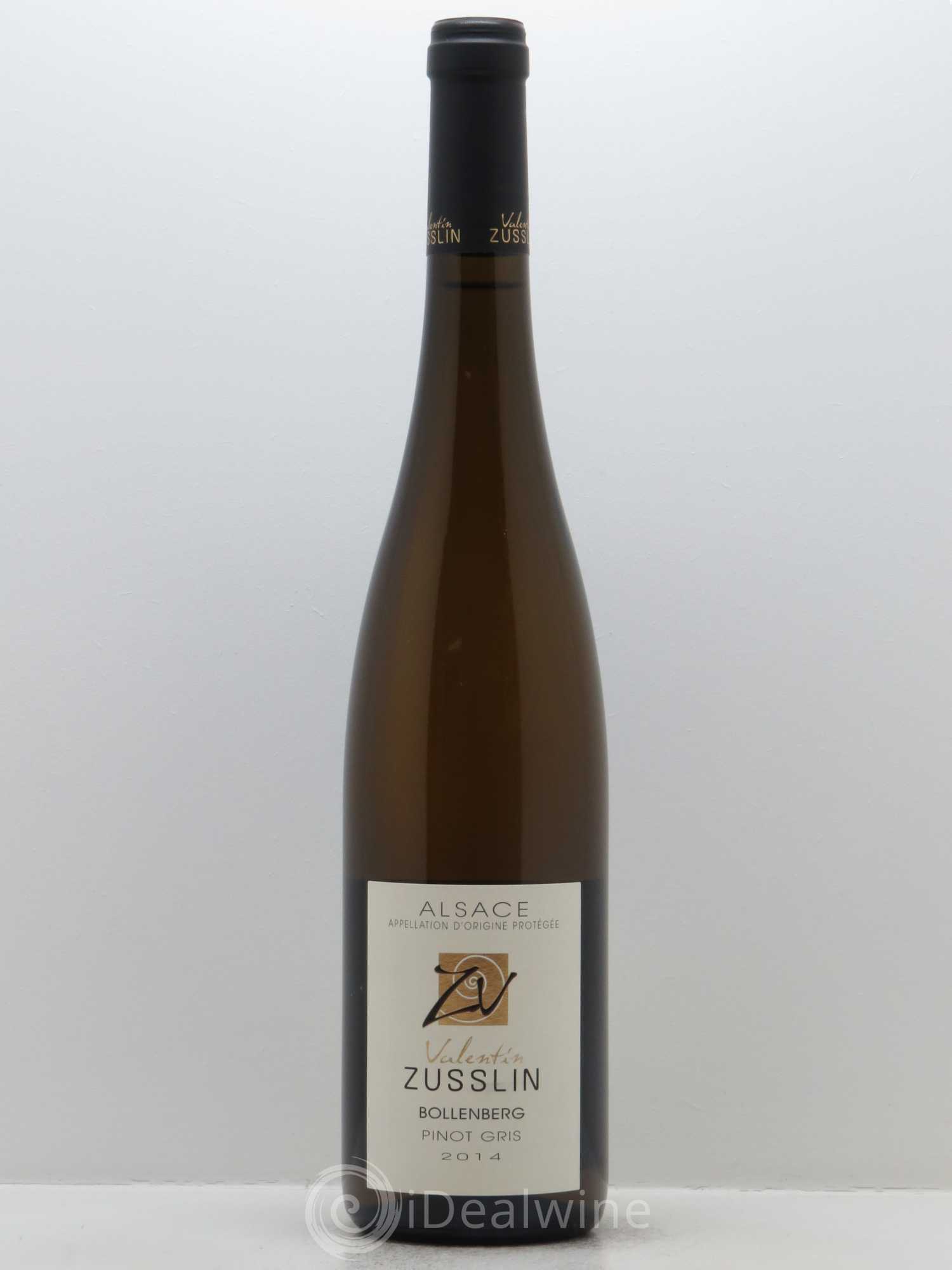 Alsace Pinot Gris Bollenberg Valentin Zusslin (Domaine) 2014 - Lot de 1 bouteille - 0