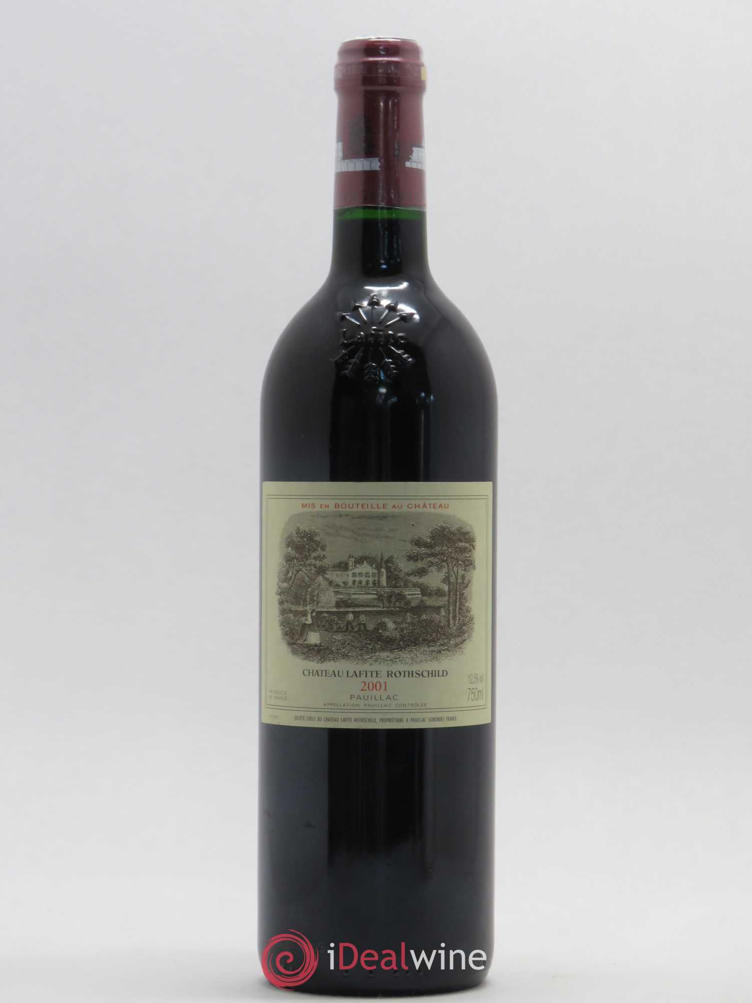 Château Lafite Rothschild 1er Grand Cru Classé 2001 - Lot de 1 bouteille - 0