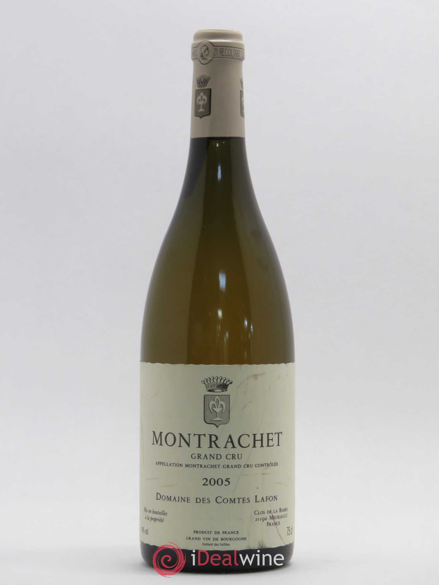 Montrachet Grand Cru Comtes Lafon (Domaine des) 2005 - Lot de 1 bouteille - 0
