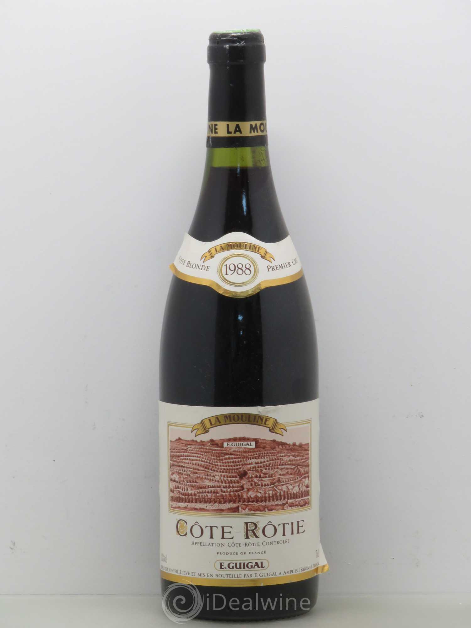 Côte-Rôtie La Mouline Guigal 1988 - Lot de 1 bouteille - 0