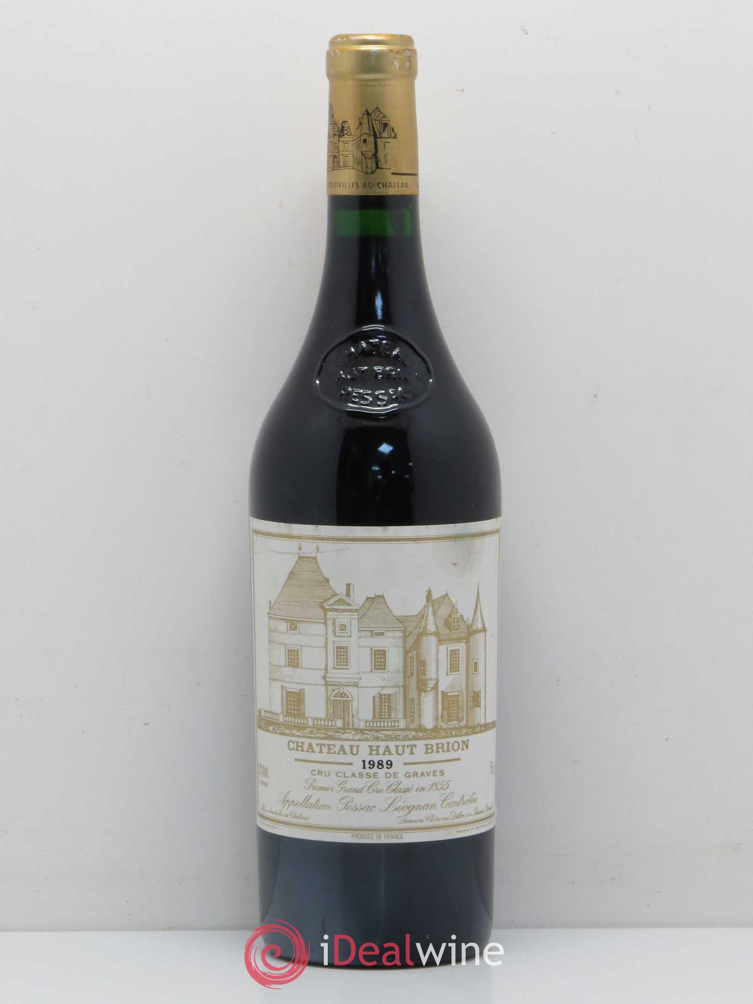 Château Haut Brion 1er Grand Cru Classé 1989 - Lot de 1 bouteille - 0
