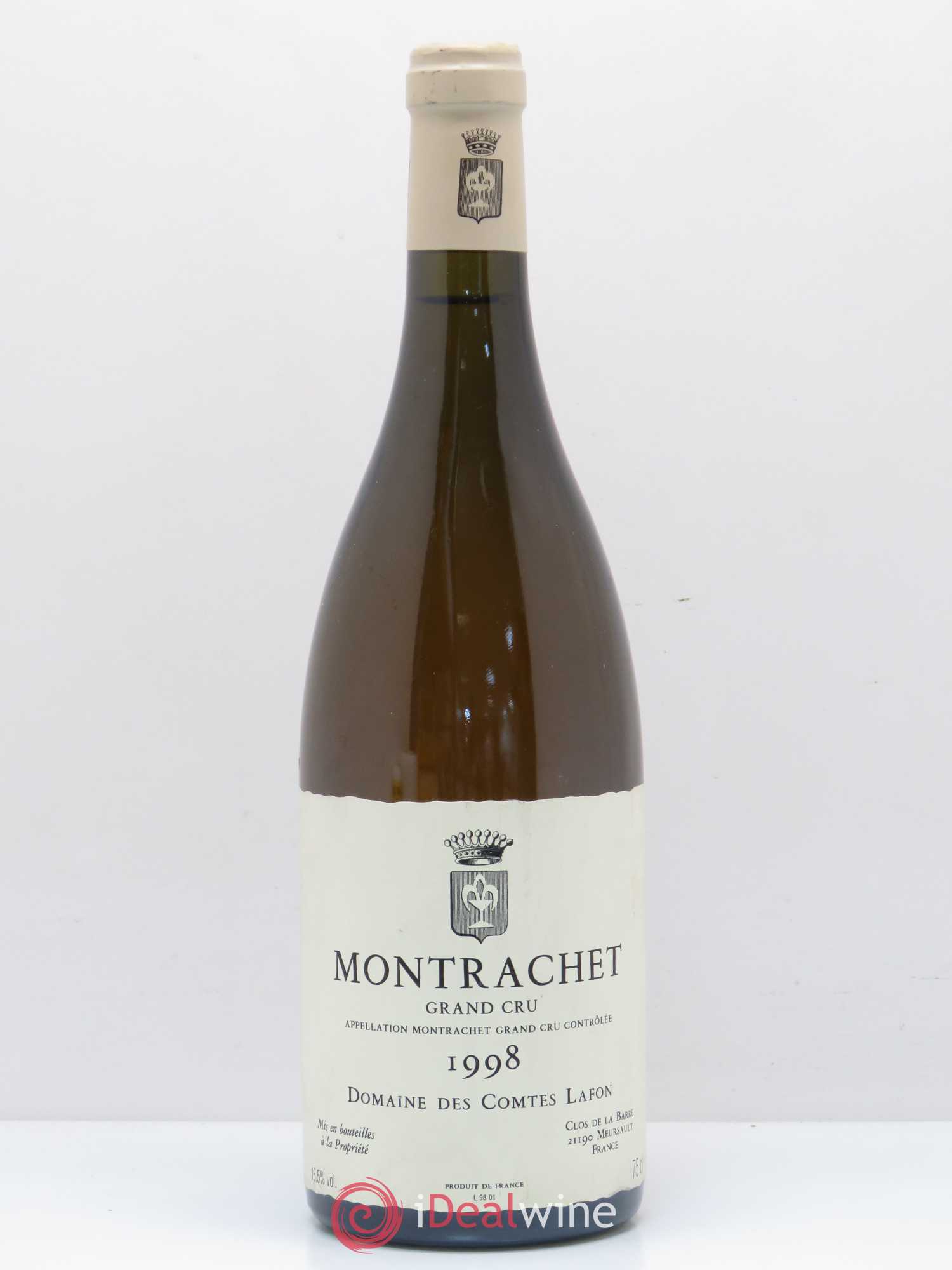 Montrachet Grand Cru Comtes Lafon (Domaine des) 1998 - Lot de 1 bouteille - 0