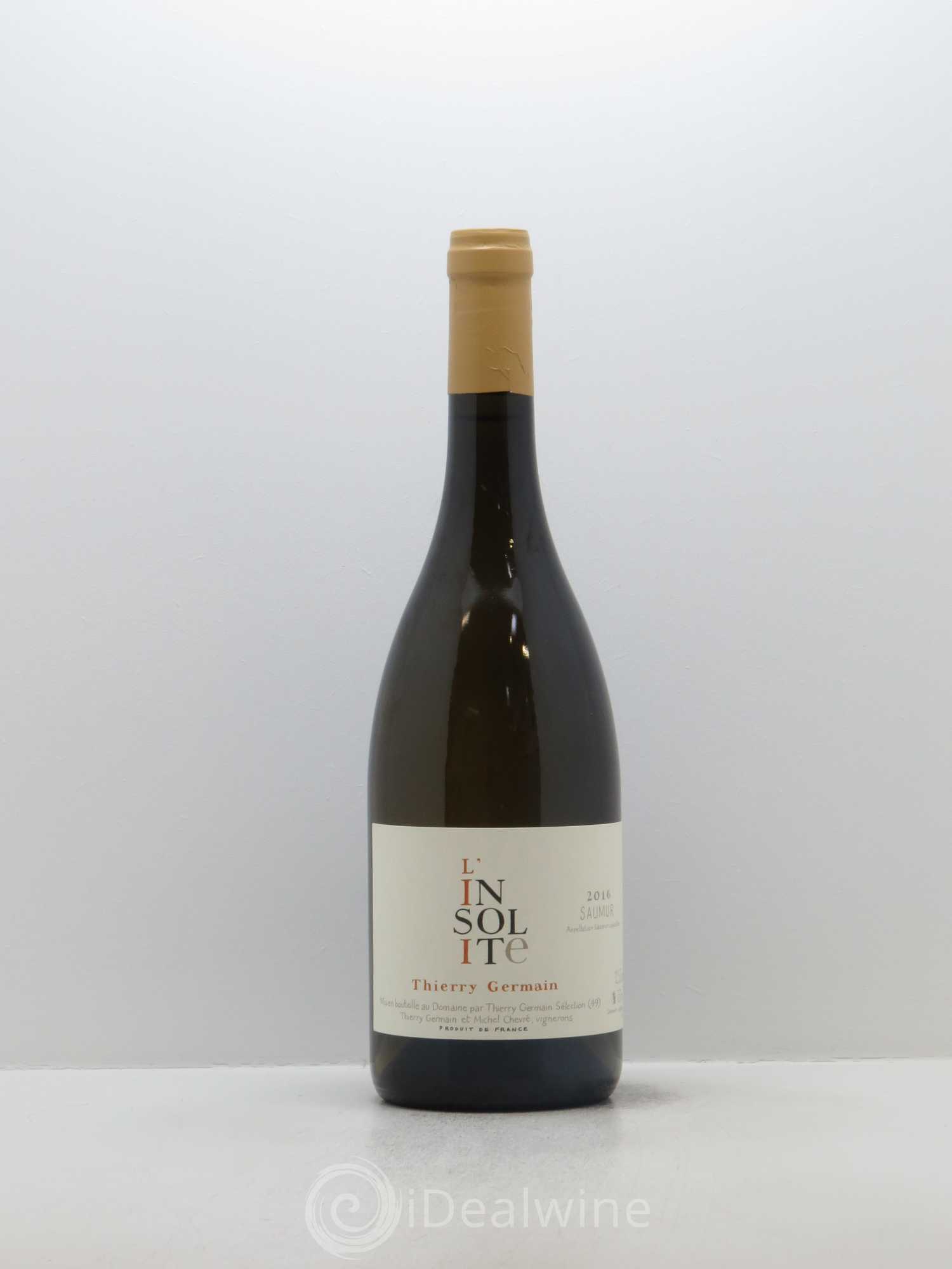 Saumur Insolite Domaine des Roches Neuves - Thierry Germain 2016 - Posten von 1 Flasche - 0