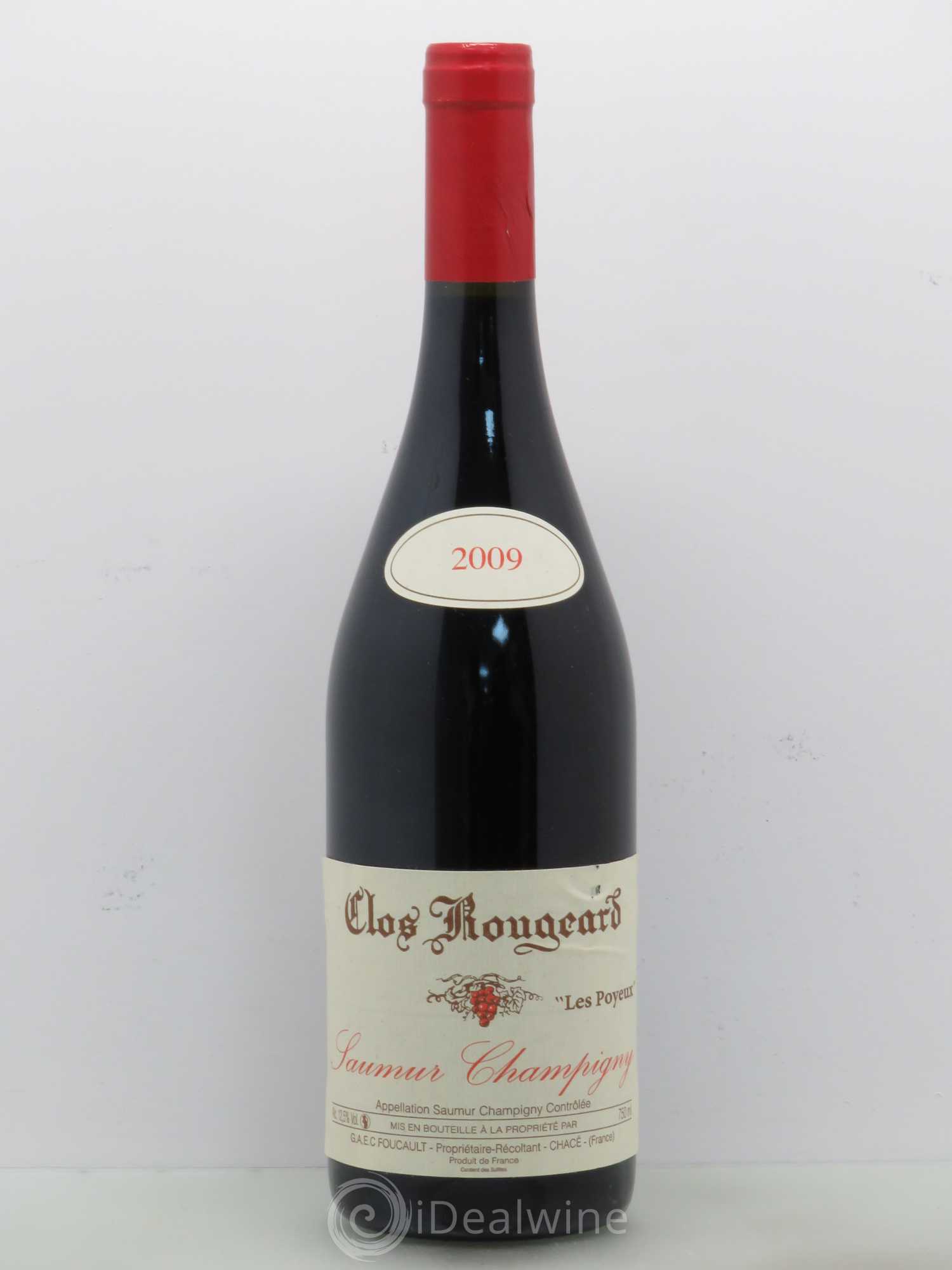 Saumur-Champigny Les Poyeux Clos Rougeard 2009 - Lot de 1 bouteille - 0