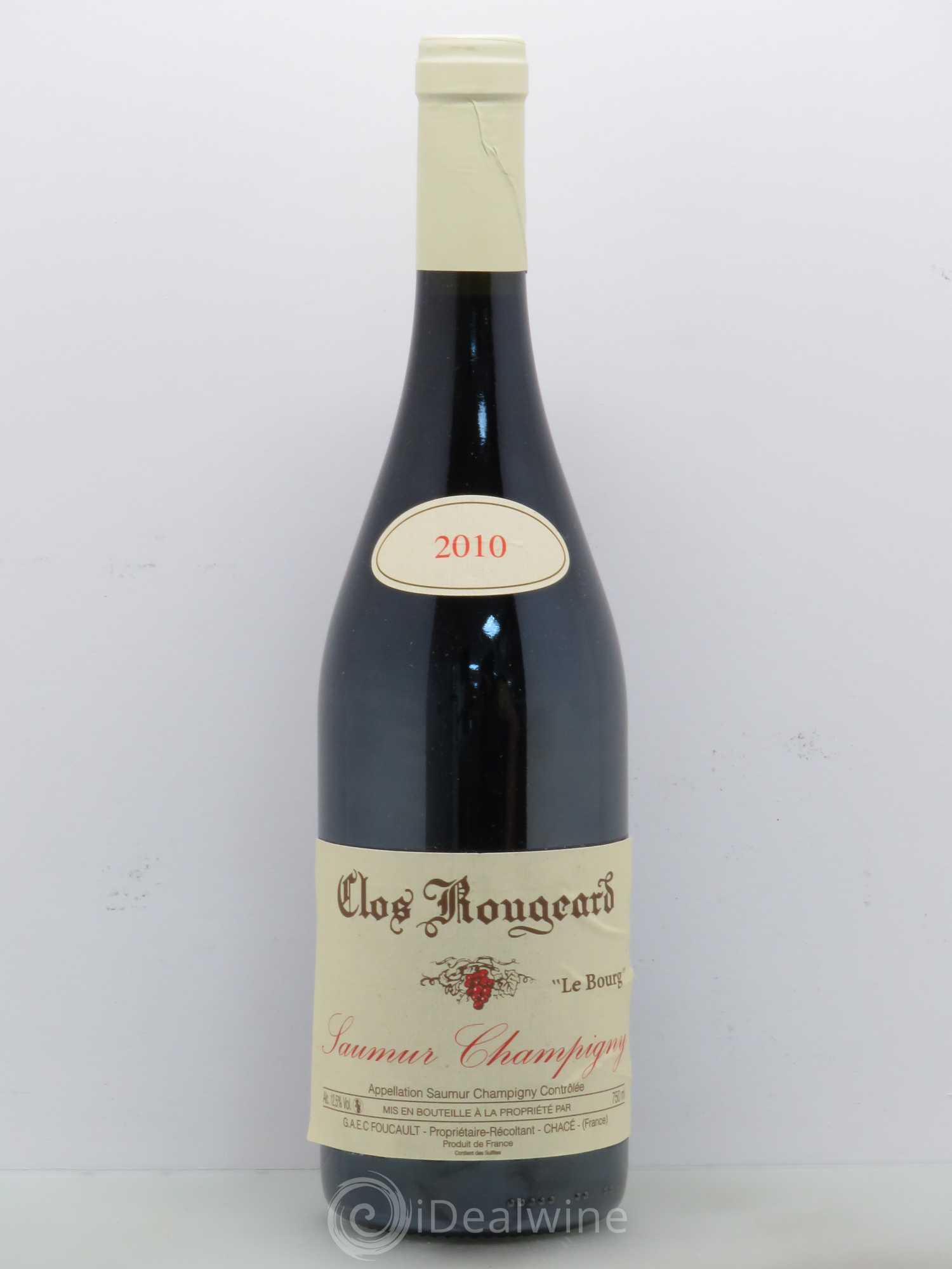 Saumur-Champigny Le Bourg Clos Rougeard 2010 - Lot de 1 bouteille - 0