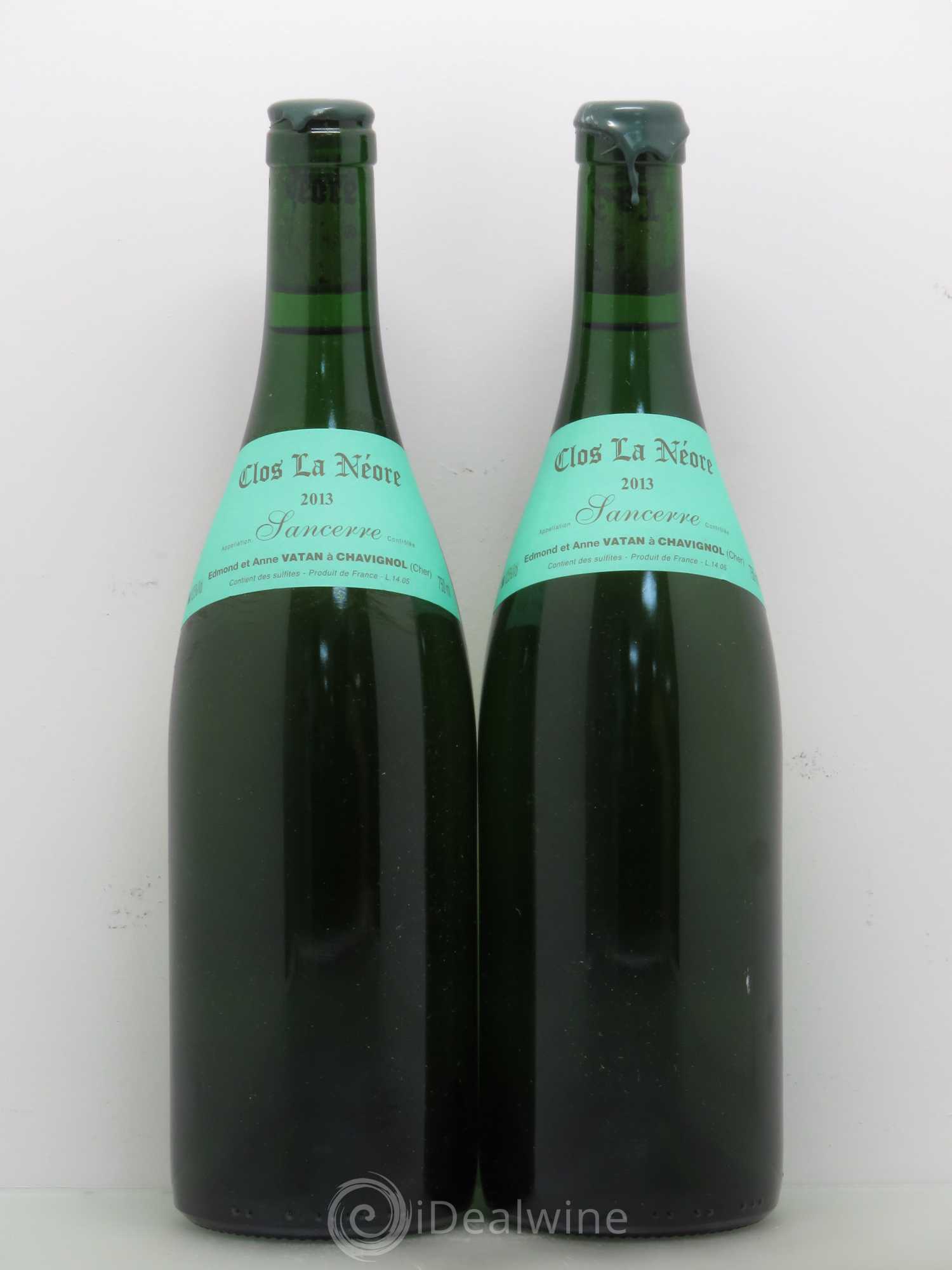 Sancerre Clos la Neore Edmond Vatan 2013 - Lot de 2 bouteilles - 0