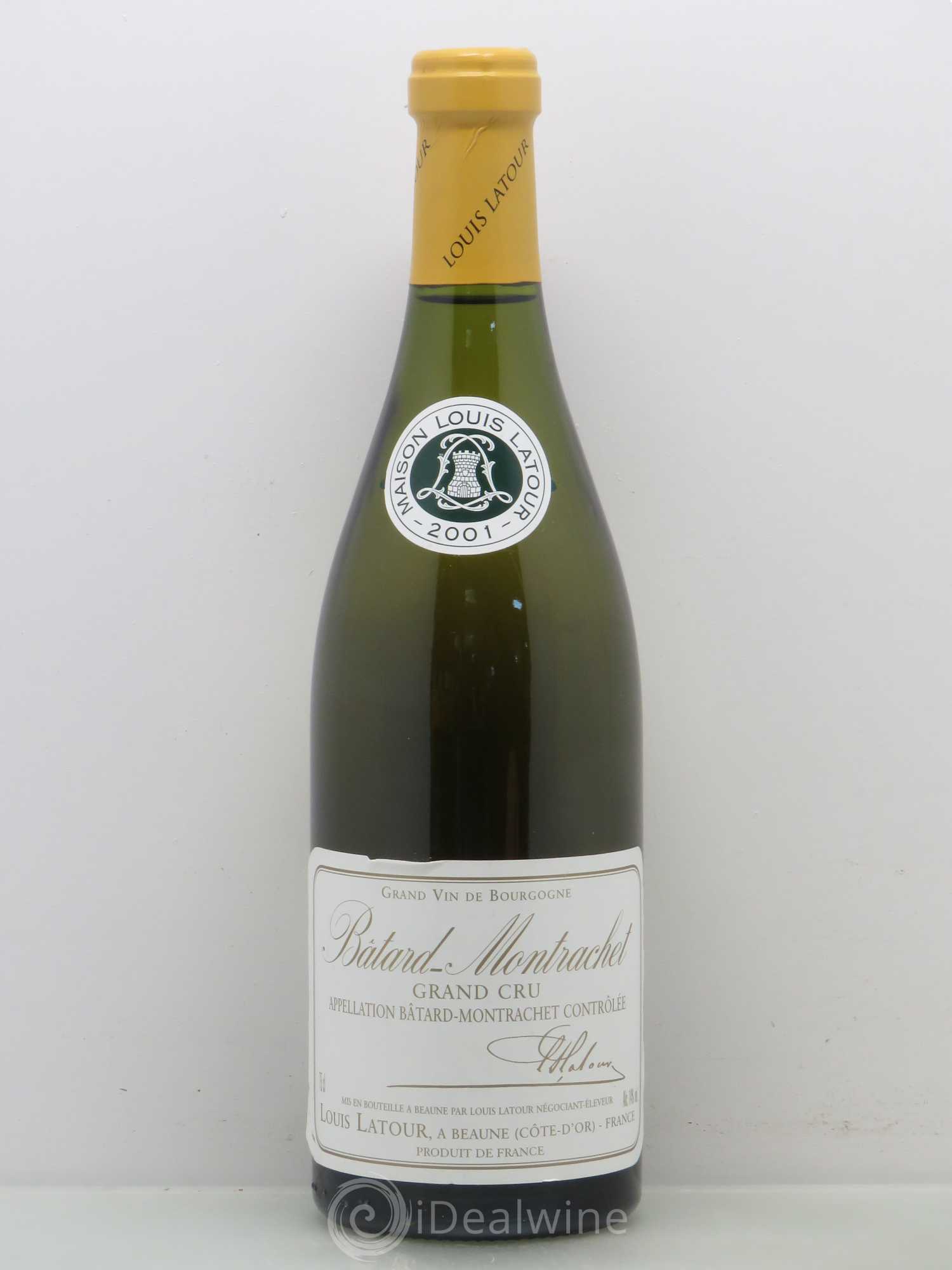 Bâtard-Montrachet Grand Cru Louis Latour 2001 - Lot de 1 bouteille - 0