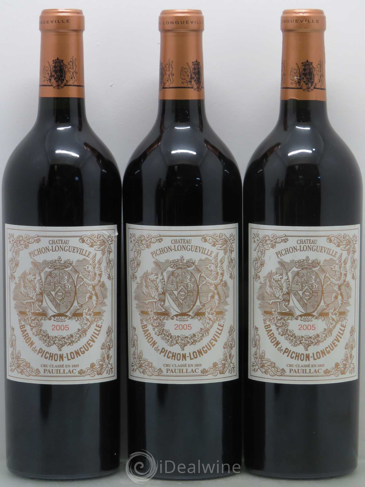 Pichon Longueville Baron 2ème Grand Cru Classé 2005 - Lot de 5 bouteilles - 1
