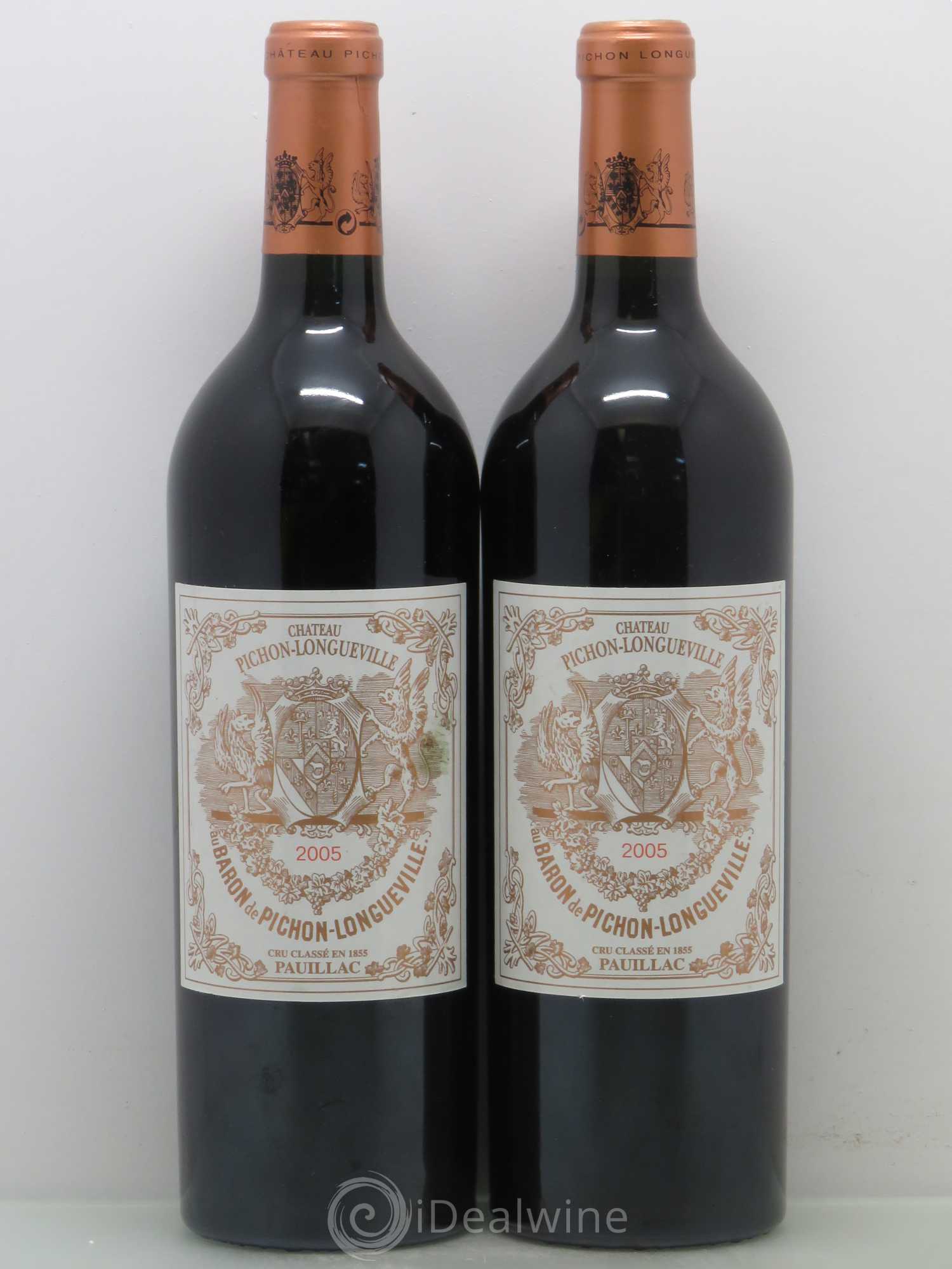Pichon Longueville Baron 2ème Grand Cru Classé 2005 - Lot de 5 bouteilles - 2