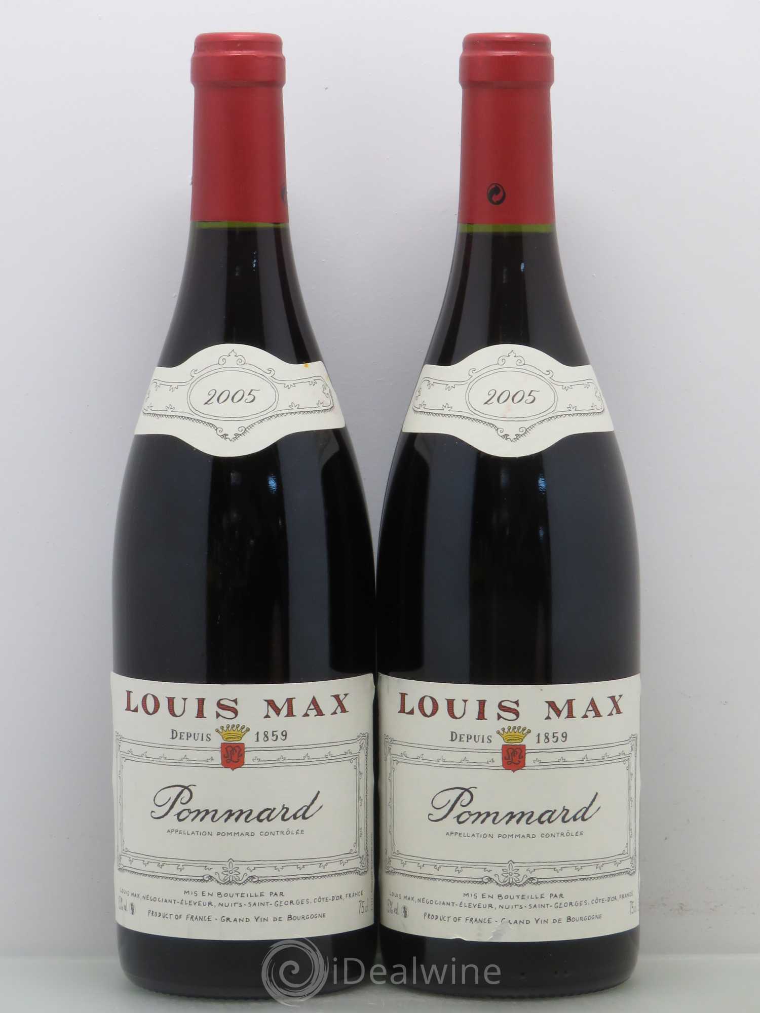 Pommard Louis Max 2005 - Lot de 5 bouteilles - 2