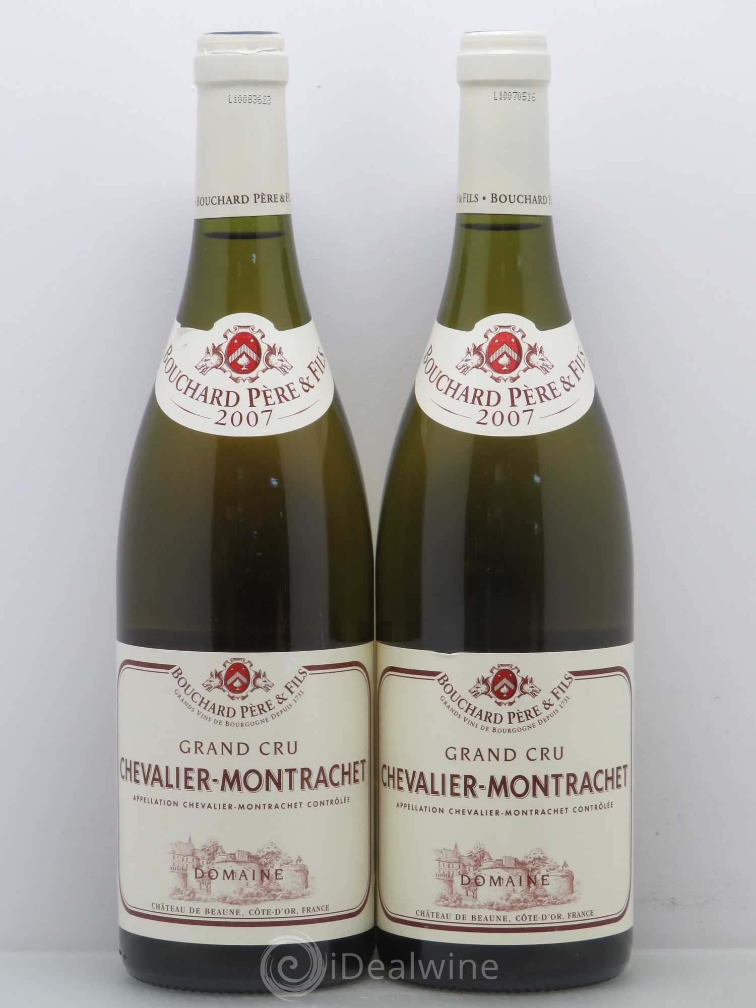 Chevalier-Montrachet Grand Cru Bouchard Père & Fils 2007 - Lot de 2 bouteilles - 0