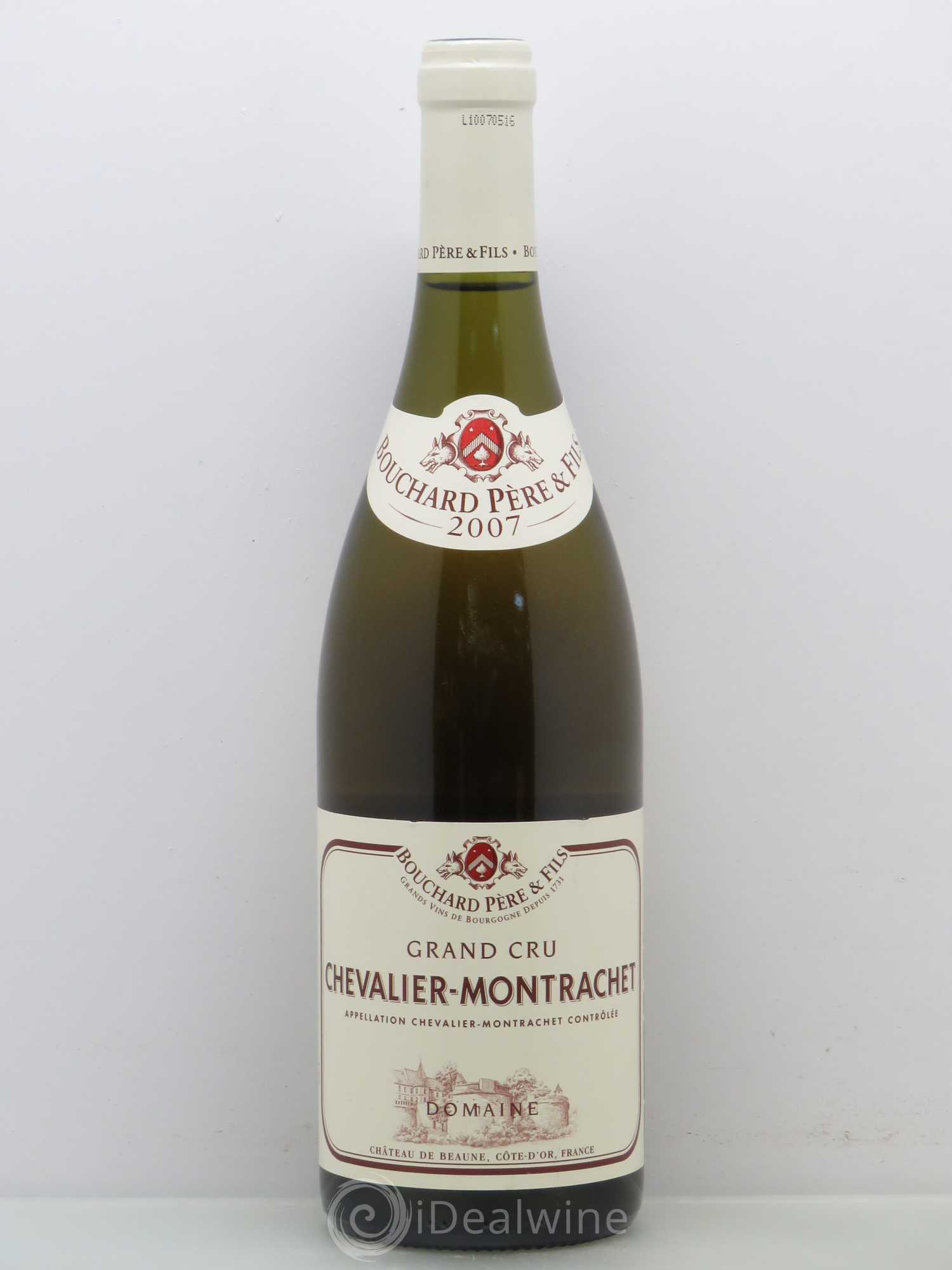 Chevalier-Montrachet Grand Cru Bouchard Père & Fils 2007 - Lot de 1 bouteille - 0