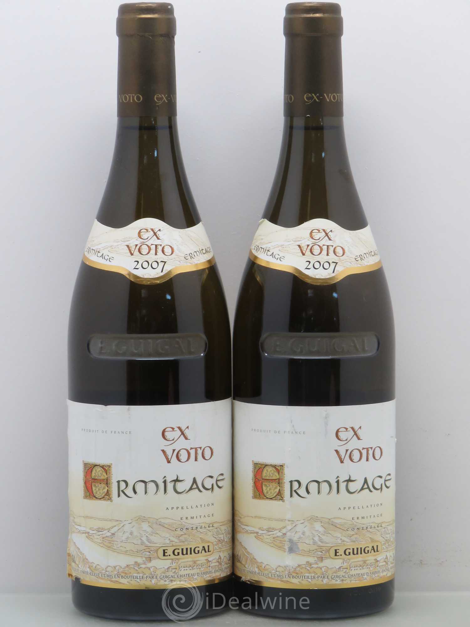 Ermitage Ex Voto Guigal 2007 - Lot de 2 bouteilles - 0