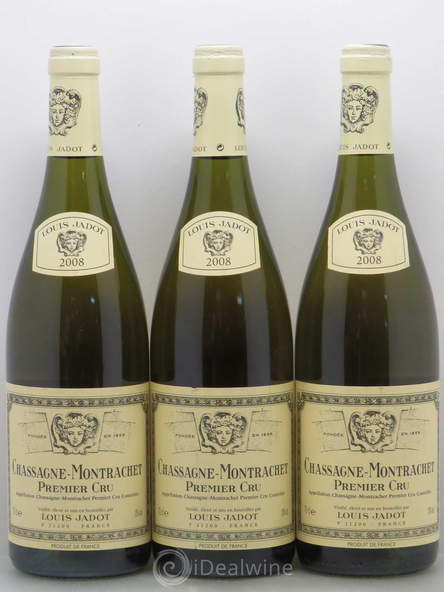 Chassagne-Montrachet 1er Cru Louis Jadot 2008 - Lot de 6 bouteilles - 2