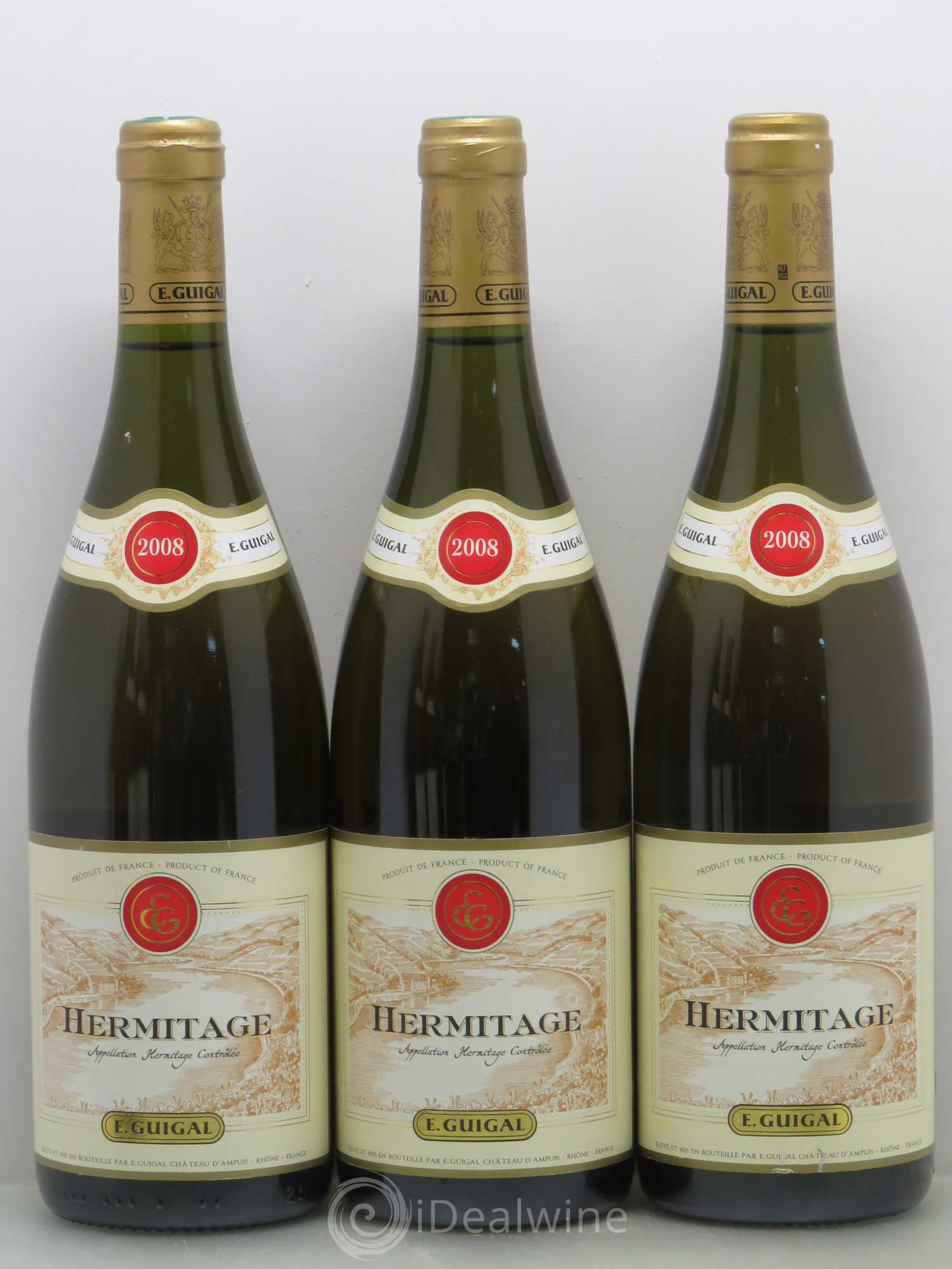 Hermitage Guigal 2008 - Lot de 6 bouteilles - 1