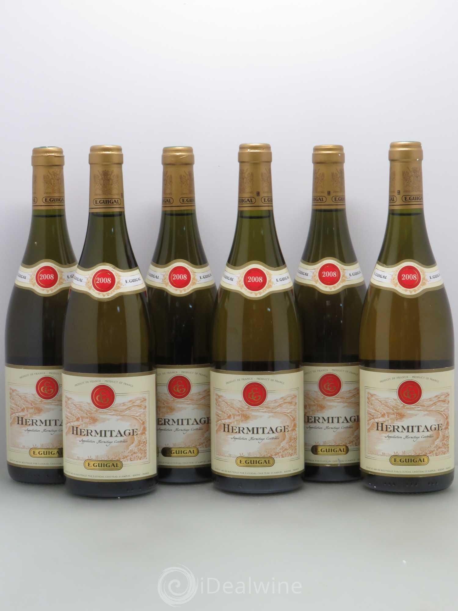 Hermitage Guigal 2008 - Lot de 6 bouteilles - 0