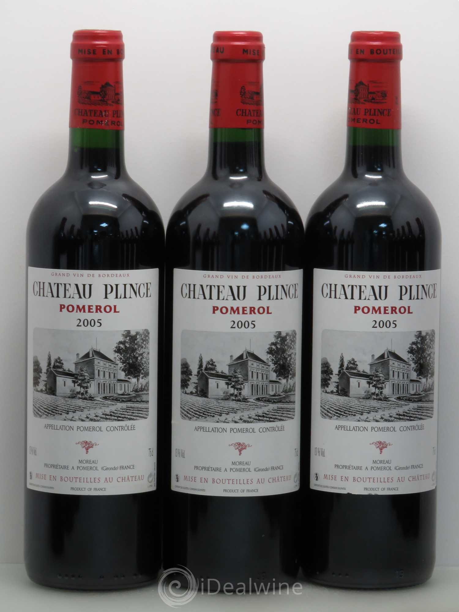 Château Plince 2005 - Lot de 12 bouteilles - 1