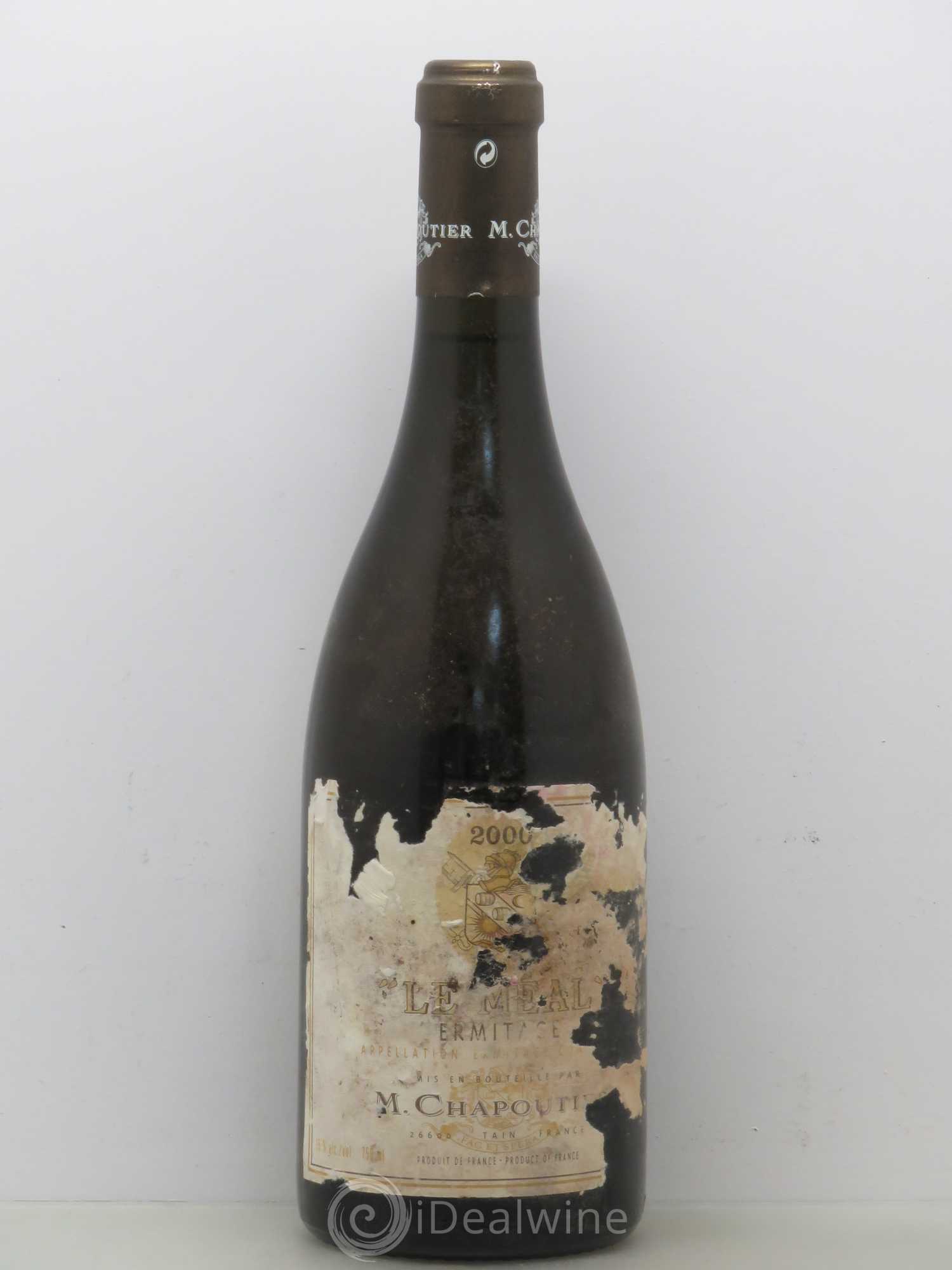 Hermitage Ermitage Le Méal Chapoutier 2000 - Lot de 1 bouteille - 0