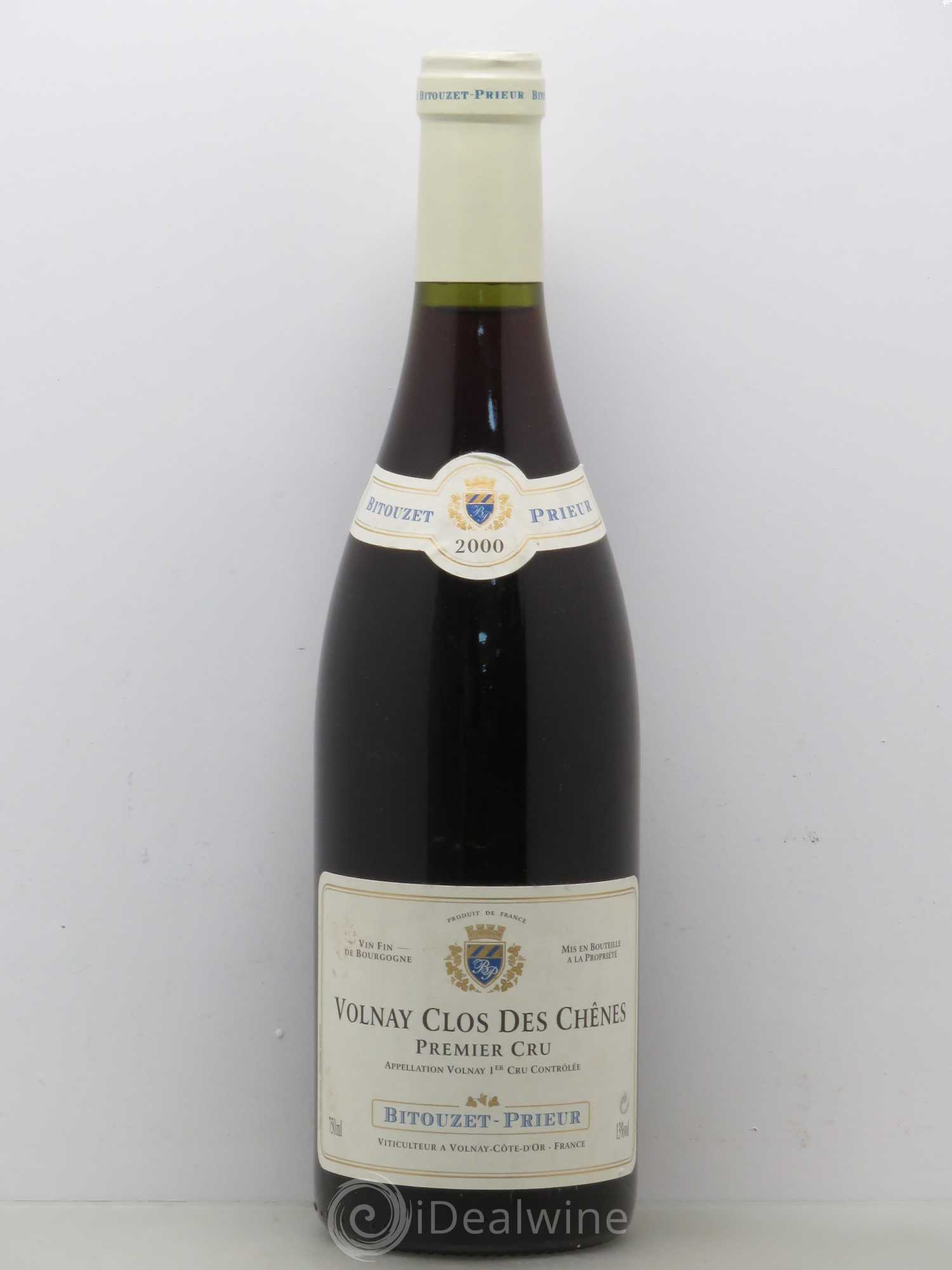 Volnay 1er Cru Clos Des Chênes Bitouzet Prieur 2000 - Lot de 1 bouteille - 0