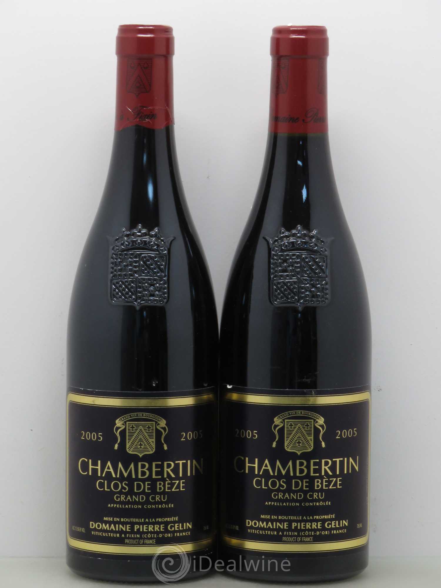 Chambertin Clos de Bèze Grand Cru Domaine Pierre Gelin 2005 - Posten von 2 Flaschen - 0
