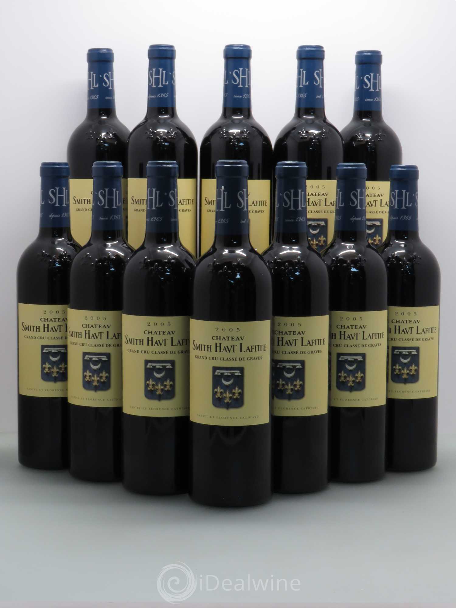 Château Smith Haut Lafitte Cru Classé de Graves 2005 - Lot de 12 bouteilles - 0