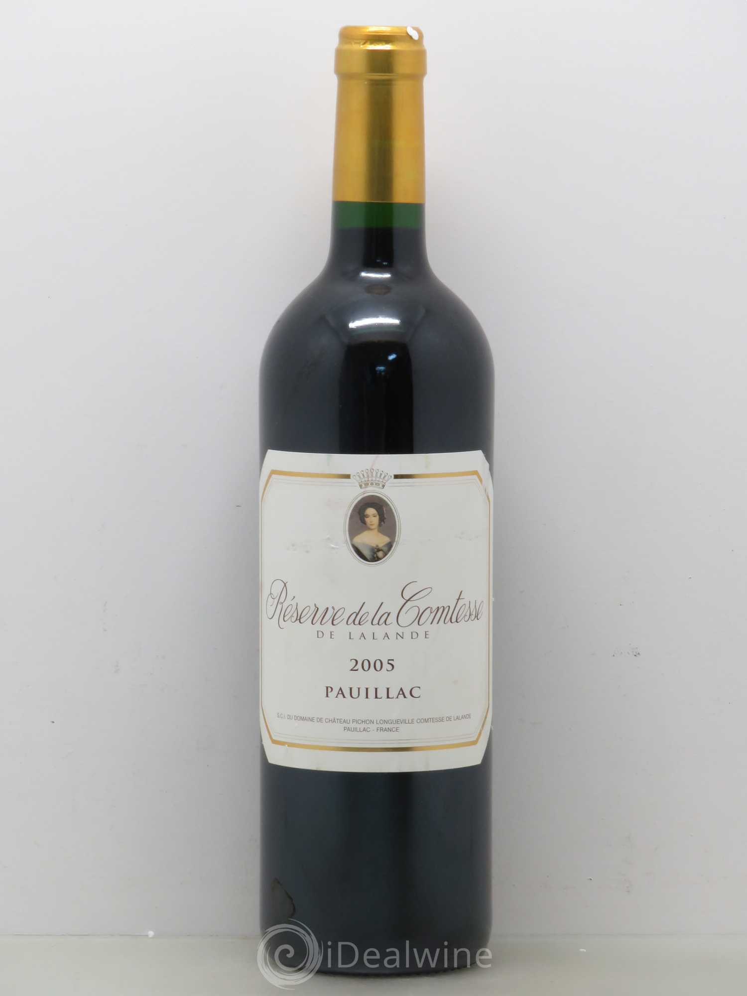 Réserve de la Comtesse Second Vin 2005 - Lot de 1 bouteille - 0