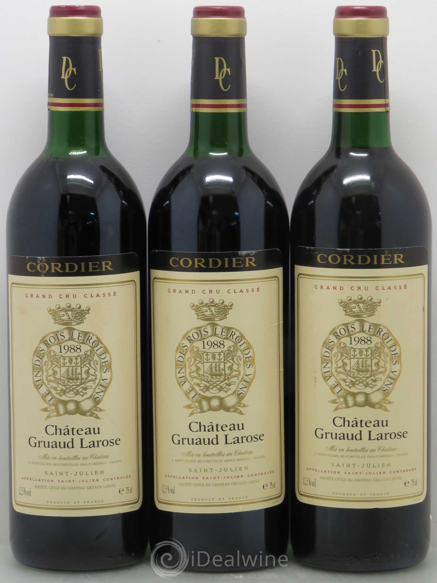 Château Gruaud Larose 2ème Grand Cru Classé 1988 - Lot de 6 bouteilles - 2