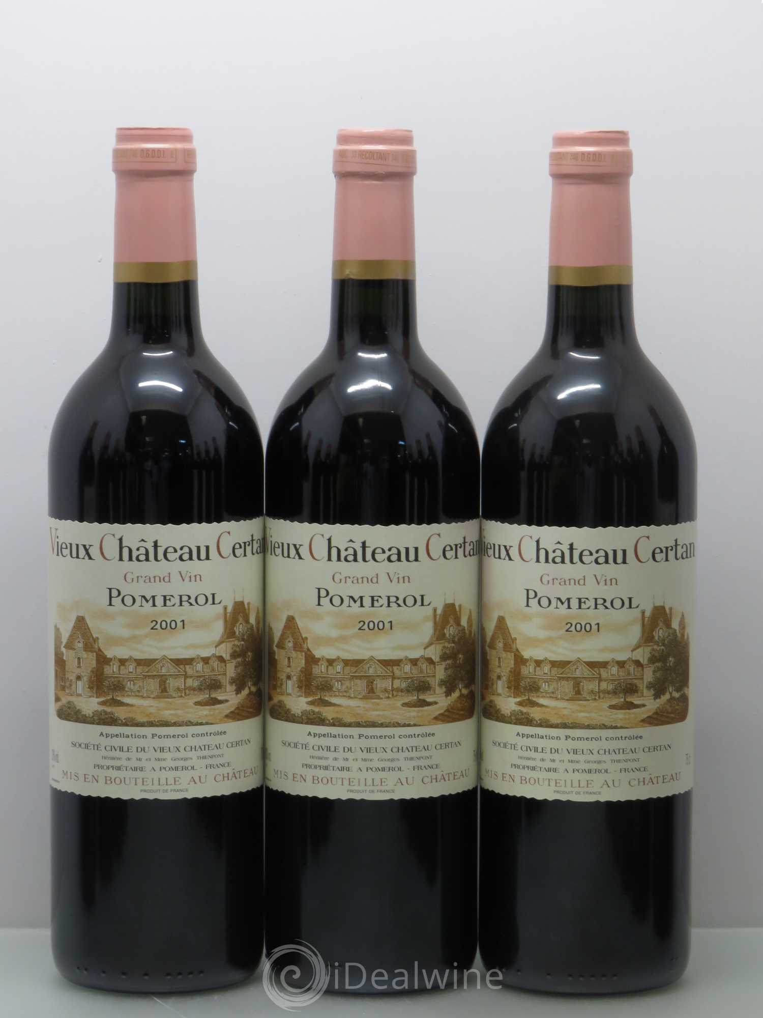 Vieux Château Certan 2001 - Lot de 12 bouteilles - 1