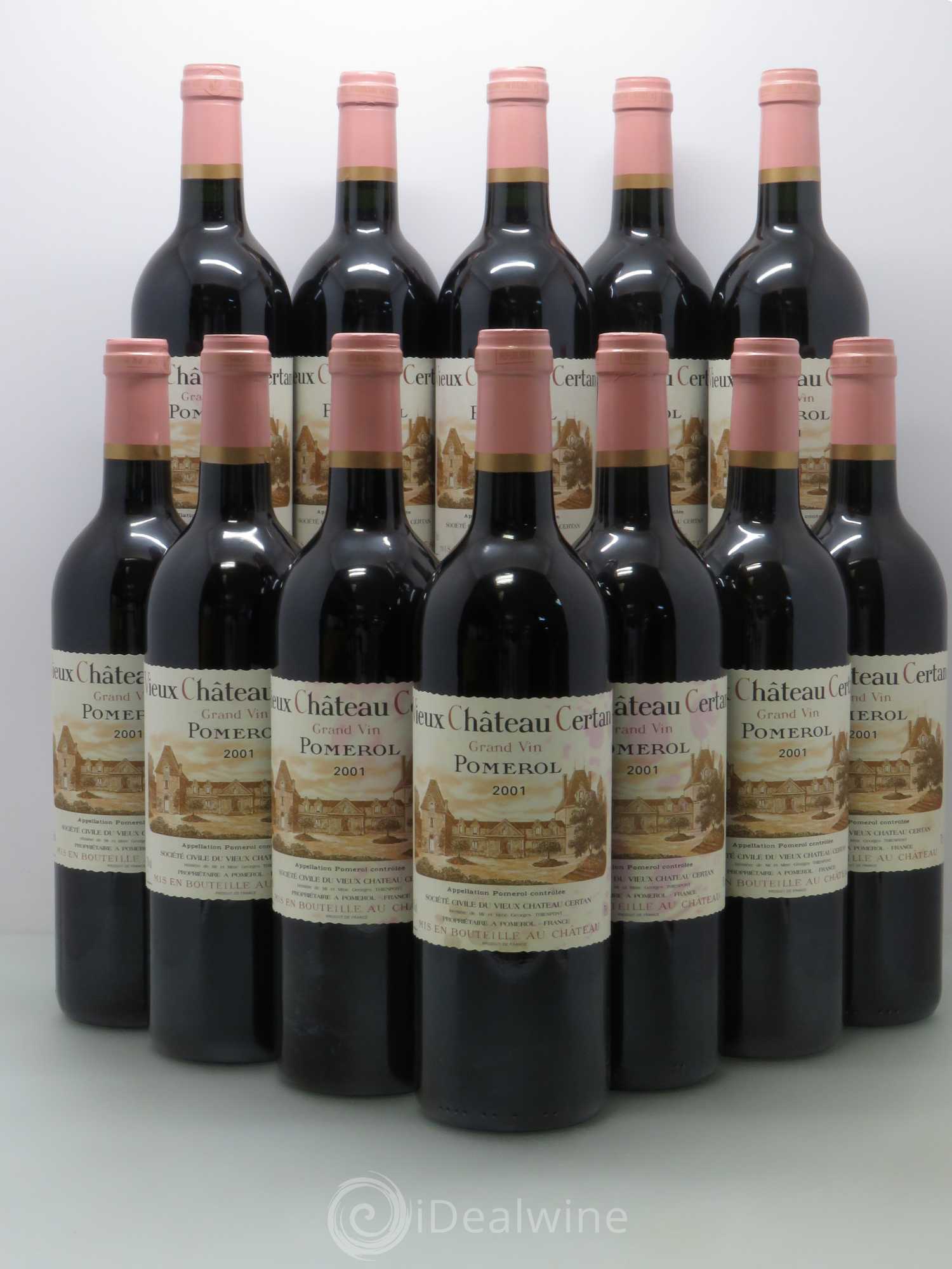 Vieux Château Certan 2001 - Lot de 12 bouteilles - 0