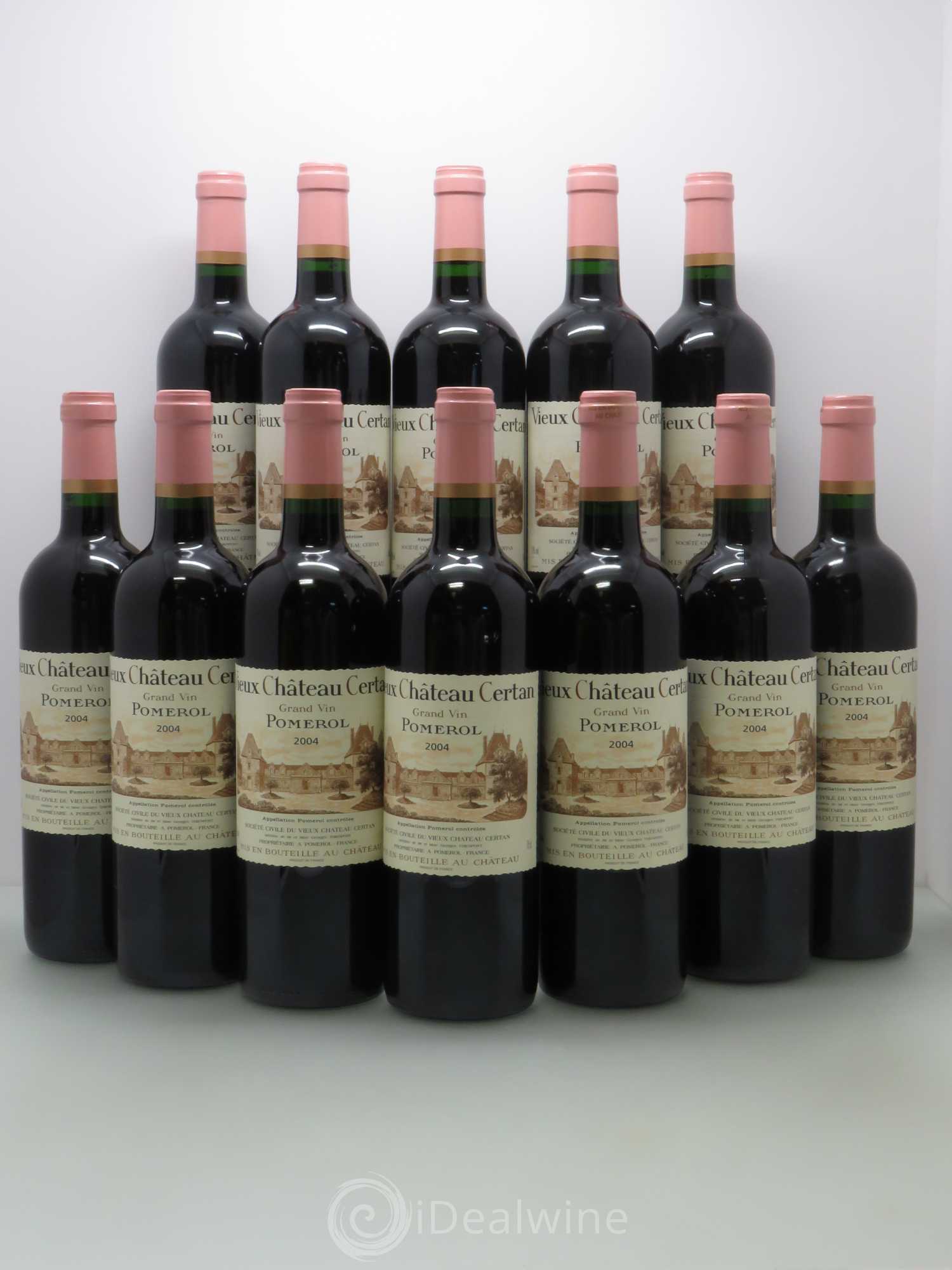 Vieux Château Certan 2004 - Lot de 12 bouteilles - 0