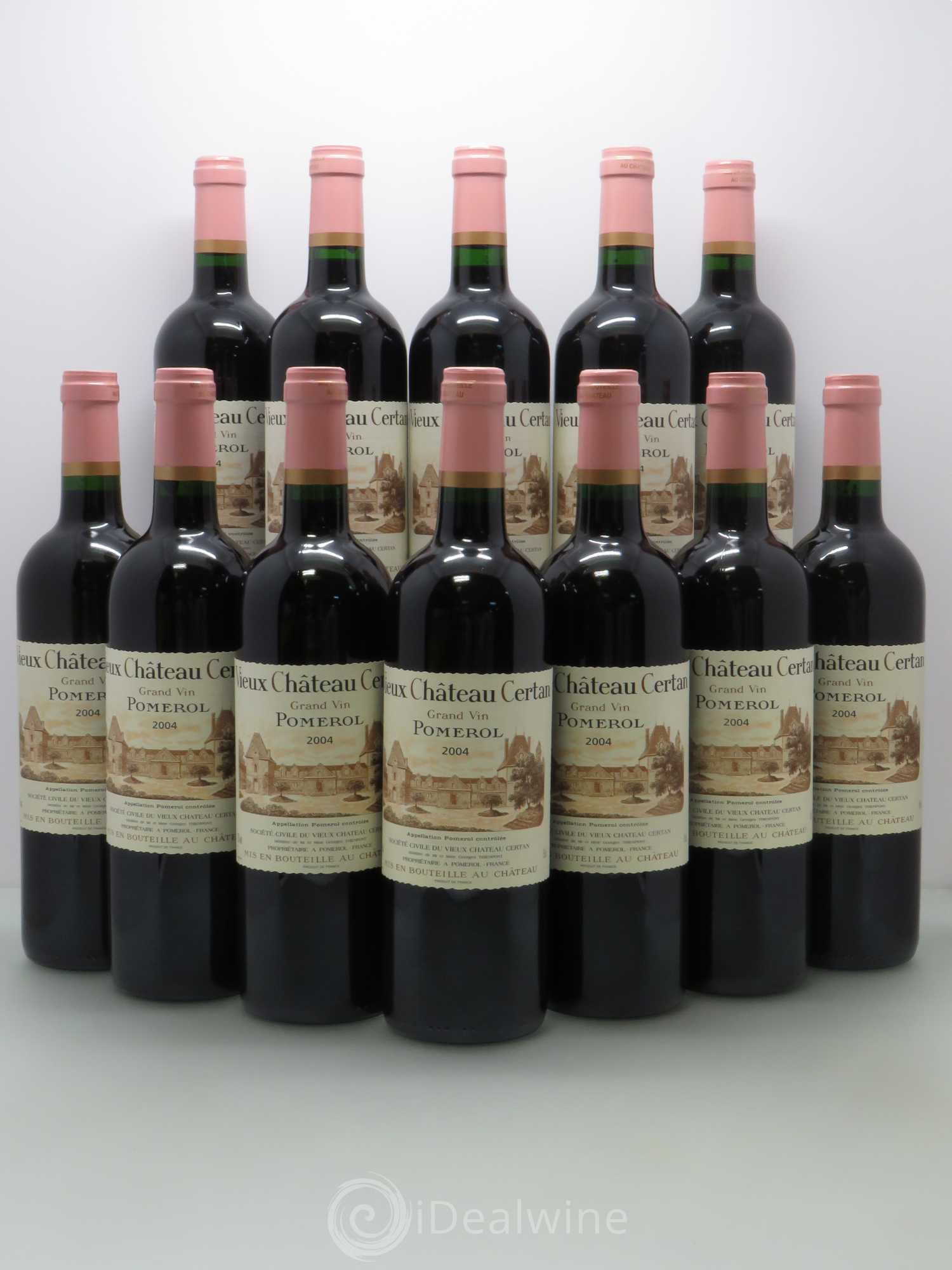 Vieux Château Certan 2004 - Lot de 12 bouteilles - 0