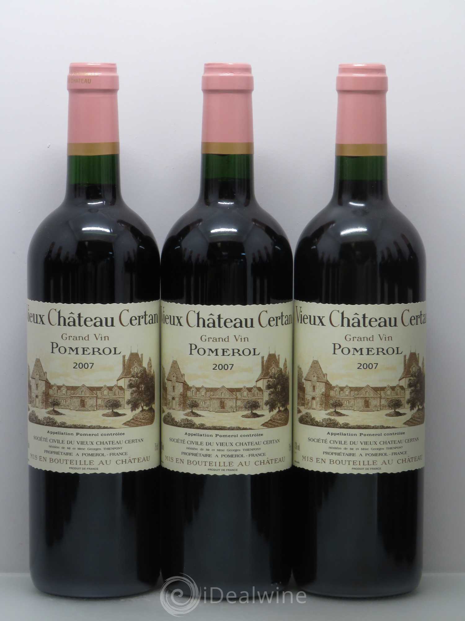 Vieux Château Certan 2007 - Lot de 12 bouteilles - 1