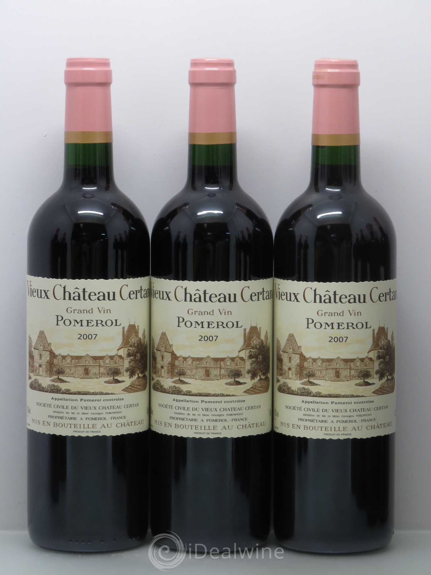 Vieux Château Certan 2007 - Lot de 12 bouteilles - 2