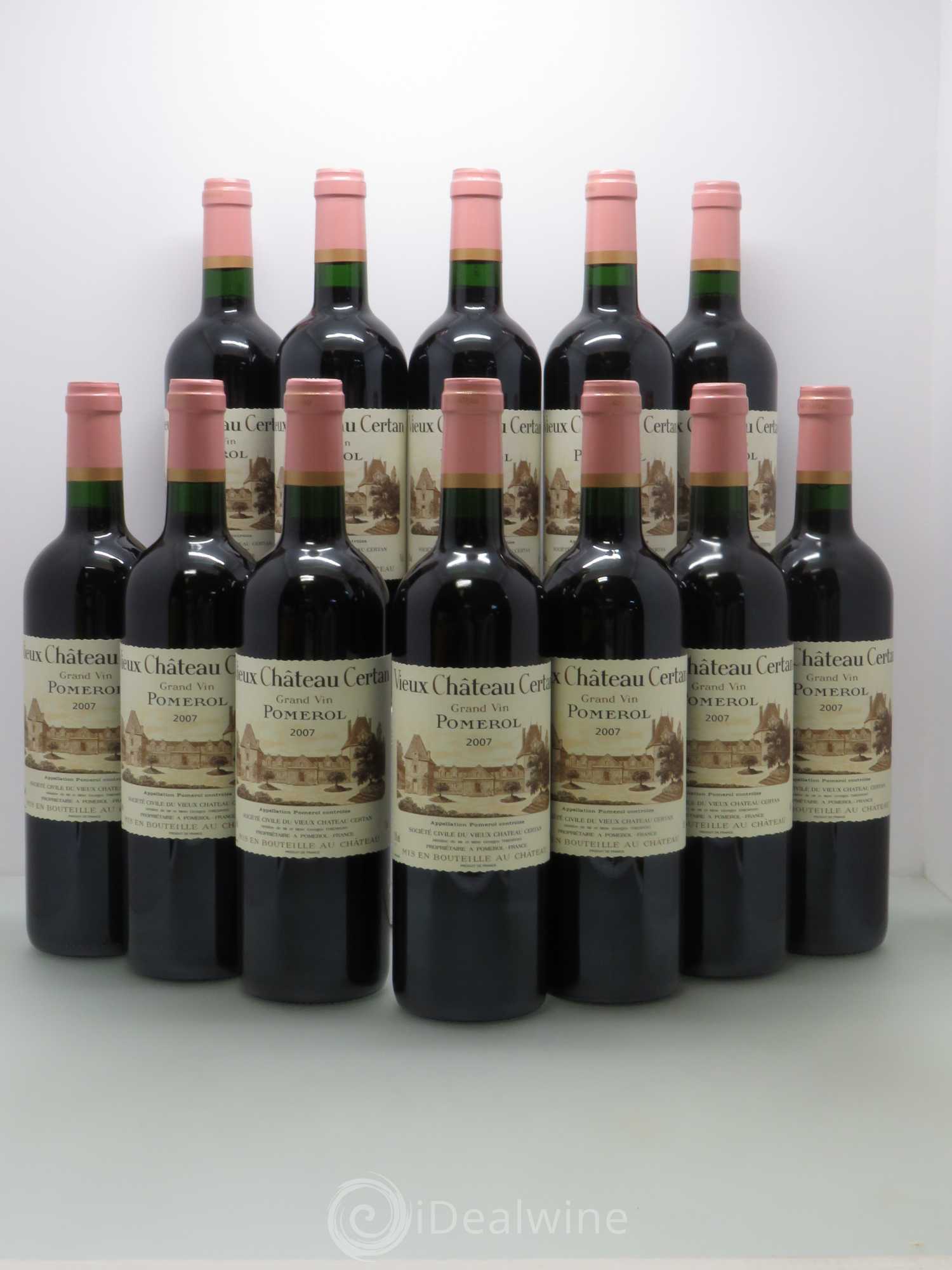 Vieux Château Certan 2007 - Lot de 12 bouteilles - 0