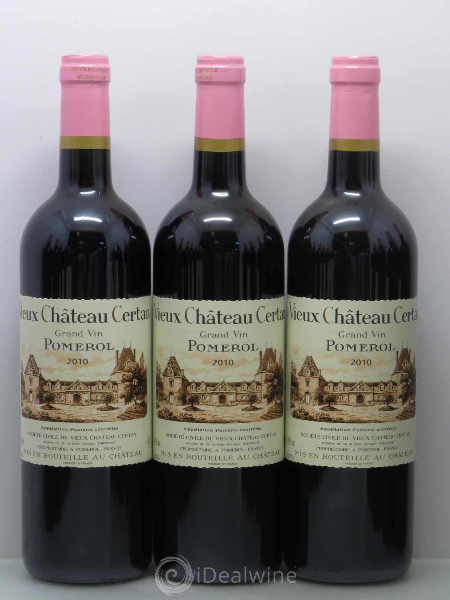 Vieux Château Certan 2010 - Lot de 12 bouteilles - 1