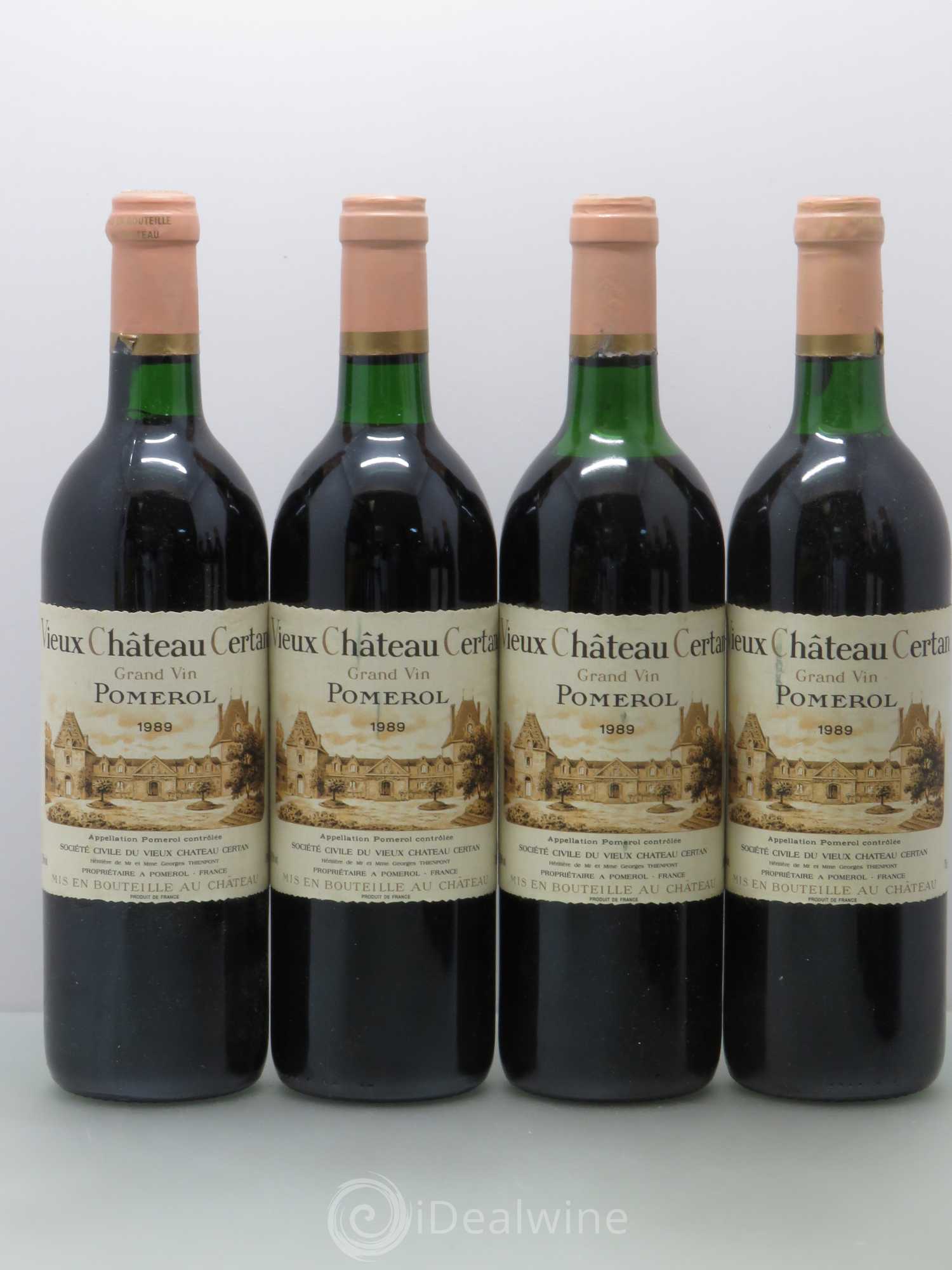 Vieux Château Certan 1989 - Lot de 7 bouteilles - 1