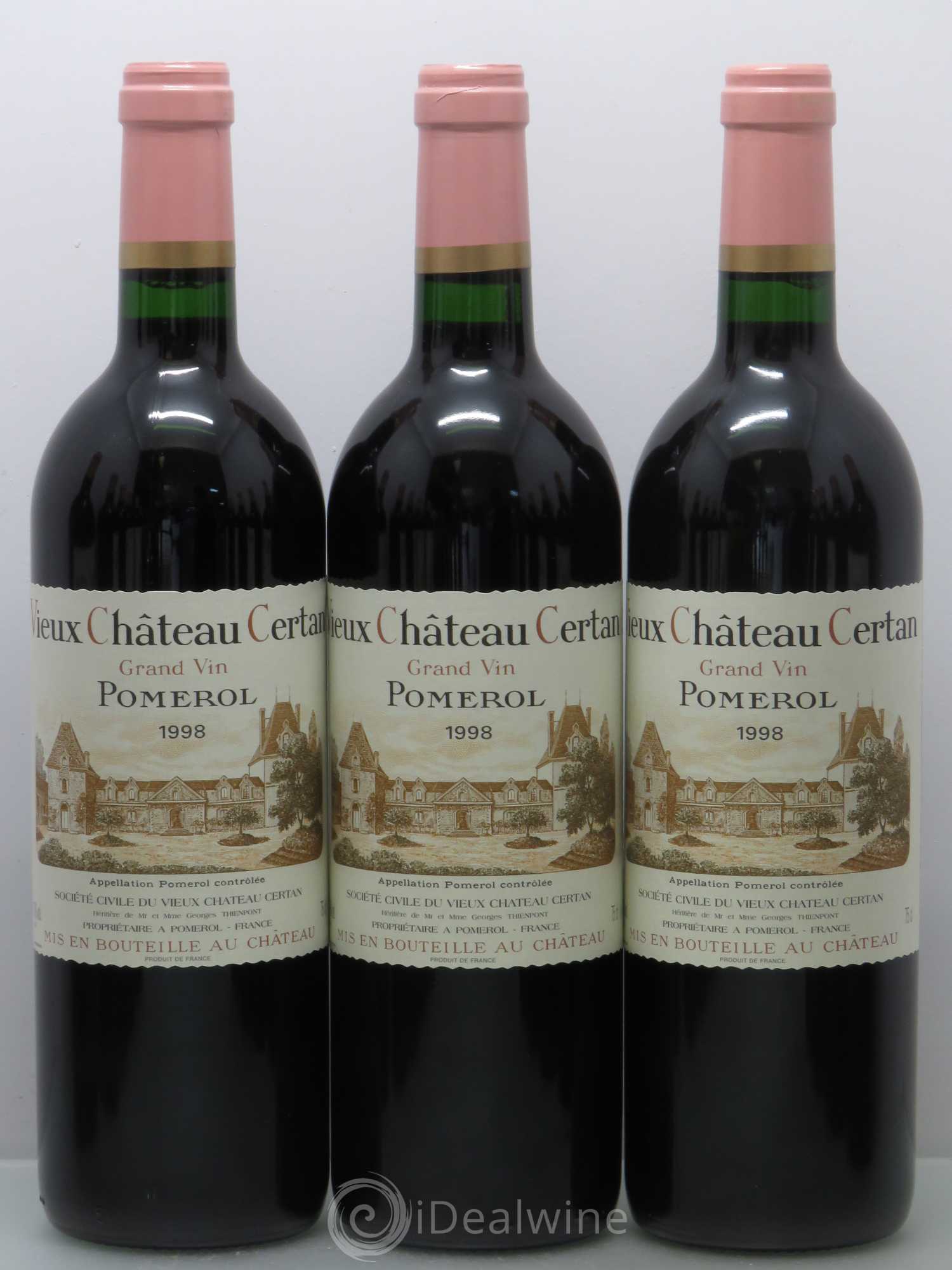 Vieux Château Certan 1998 - Lot de 12 bouteilles - 1