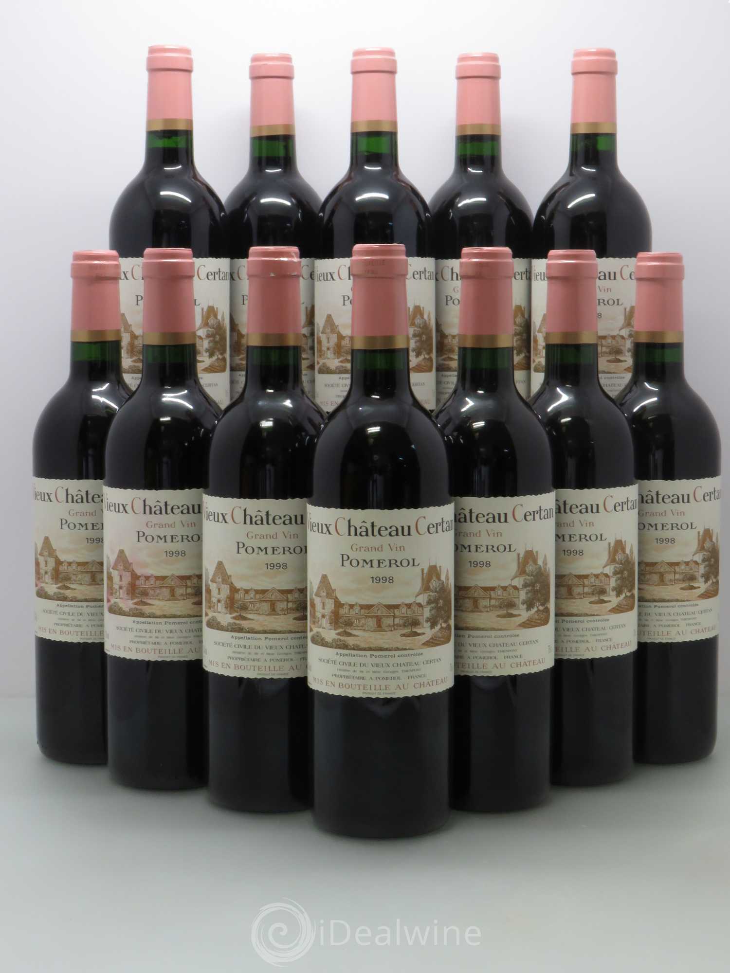 Vieux Château Certan 1998 - Lot de 12 bouteilles - 0