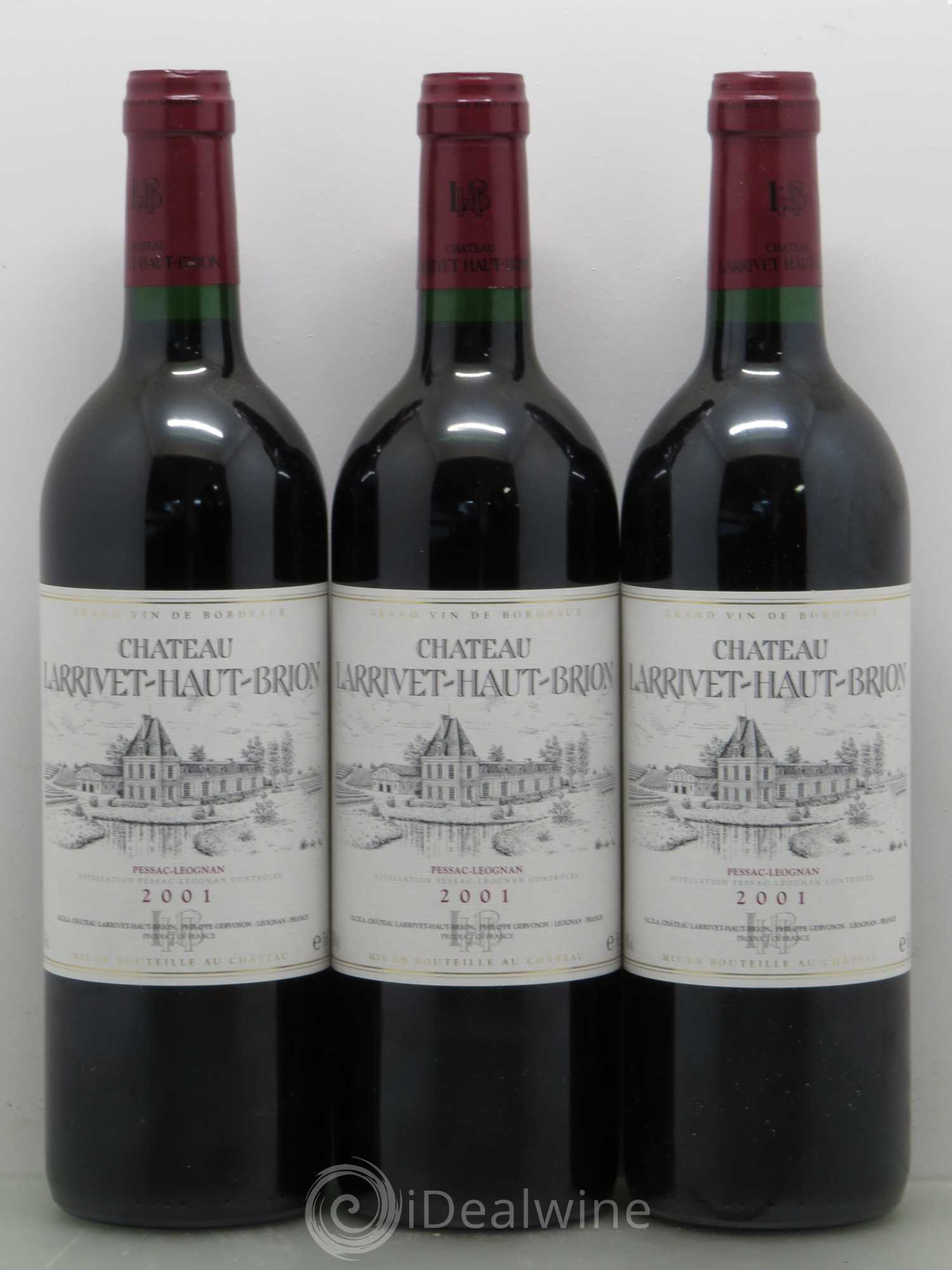 Château Larrivet Haut-Brion 2001 - Lot de 12 bouteilles - 2