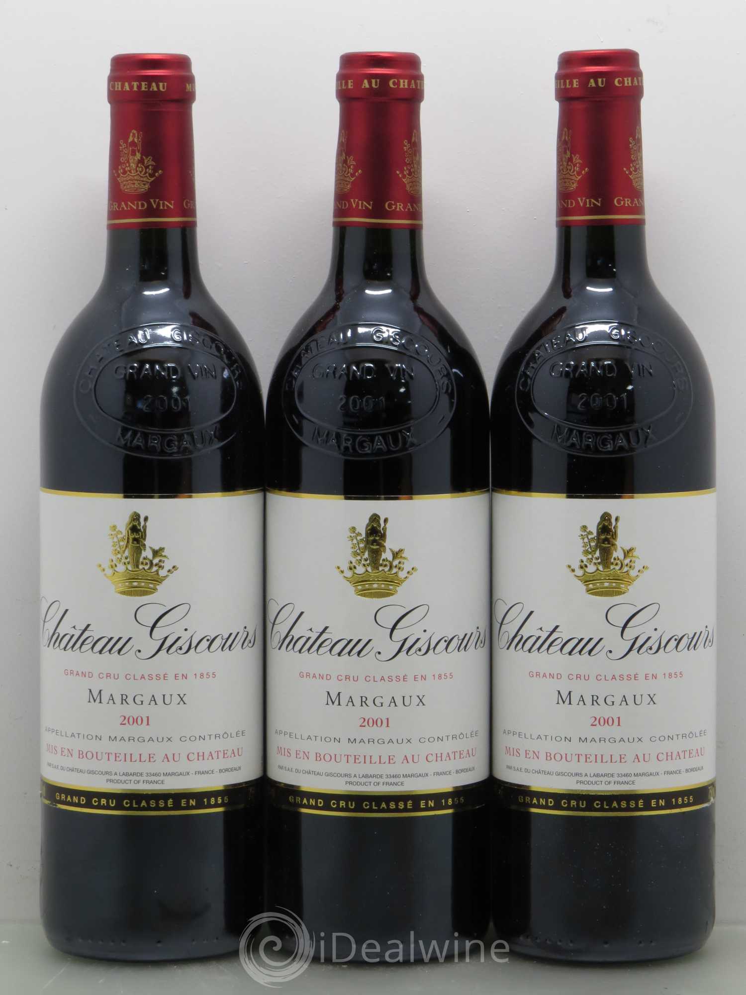 Château Giscours 3ème Grand Cru Classé 2001 - Lot de 12 bouteilles - 2