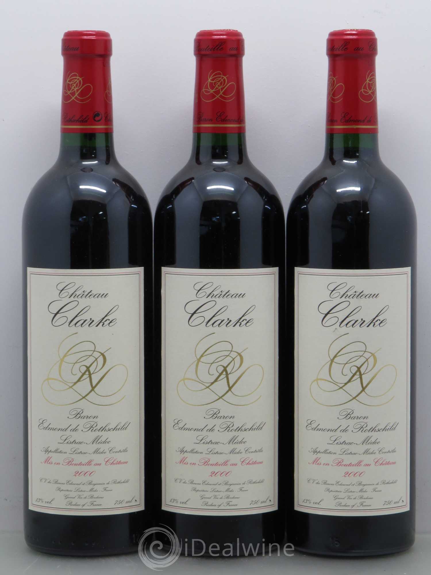 Château Clarke 2000 - Lot de 12 bouteilles - 3