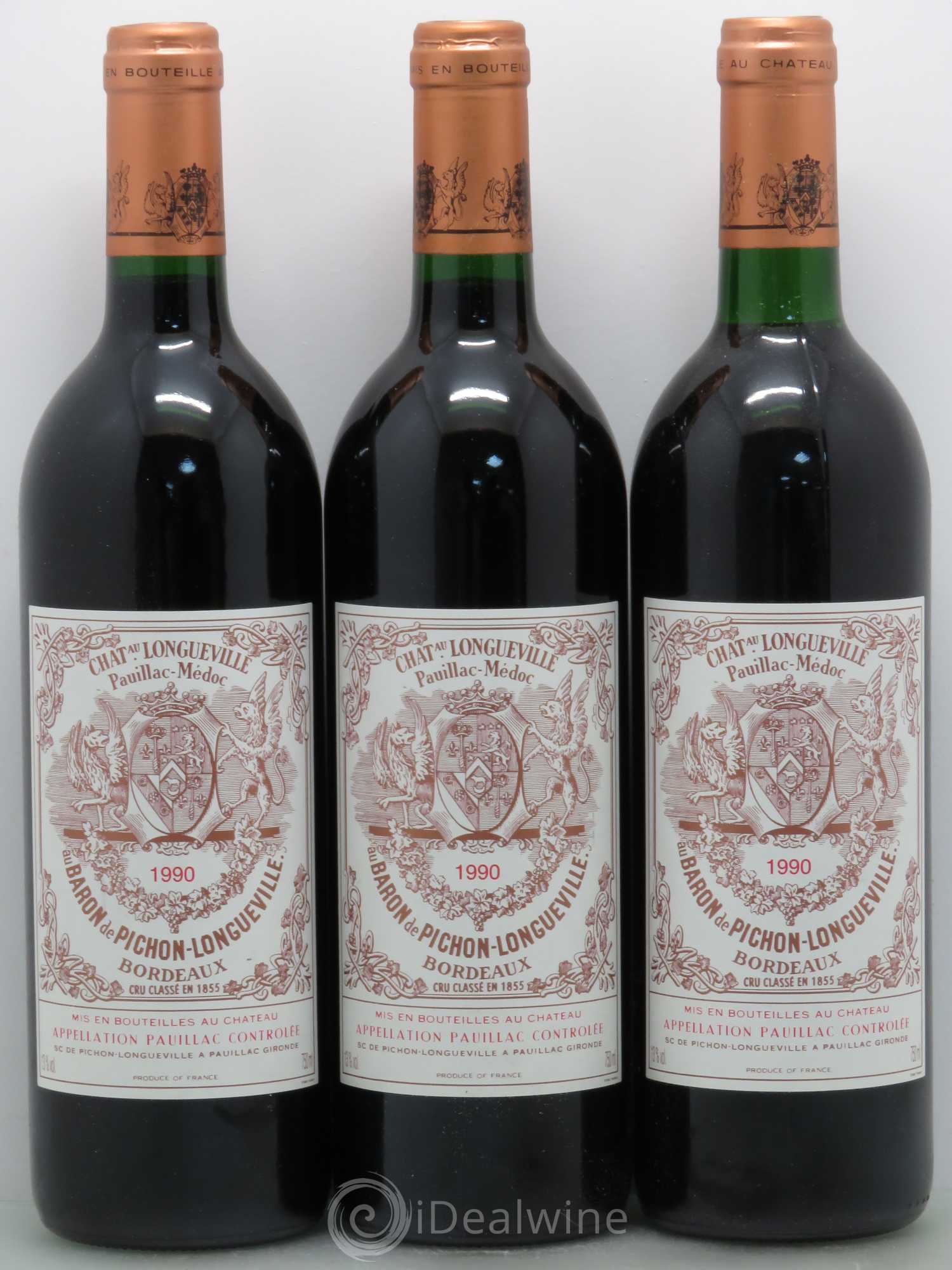 Pichon Longueville Baron 2ème Grand Cru Classé 1990 - Lot de 12 bouteilles - 4