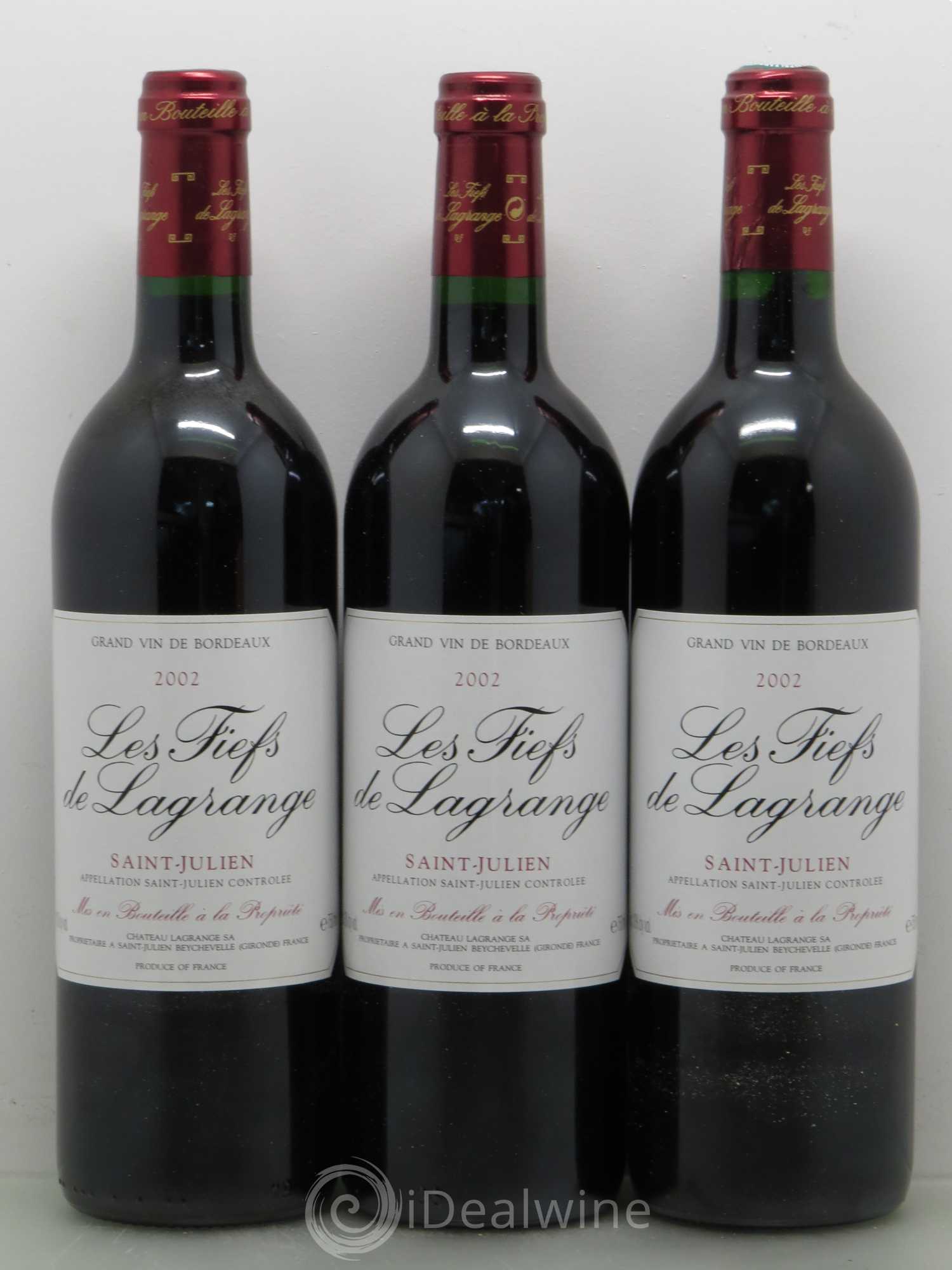 Les Fiefs de Lagrange Second Vin 2002 - Lot de 12 bouteilles - 4