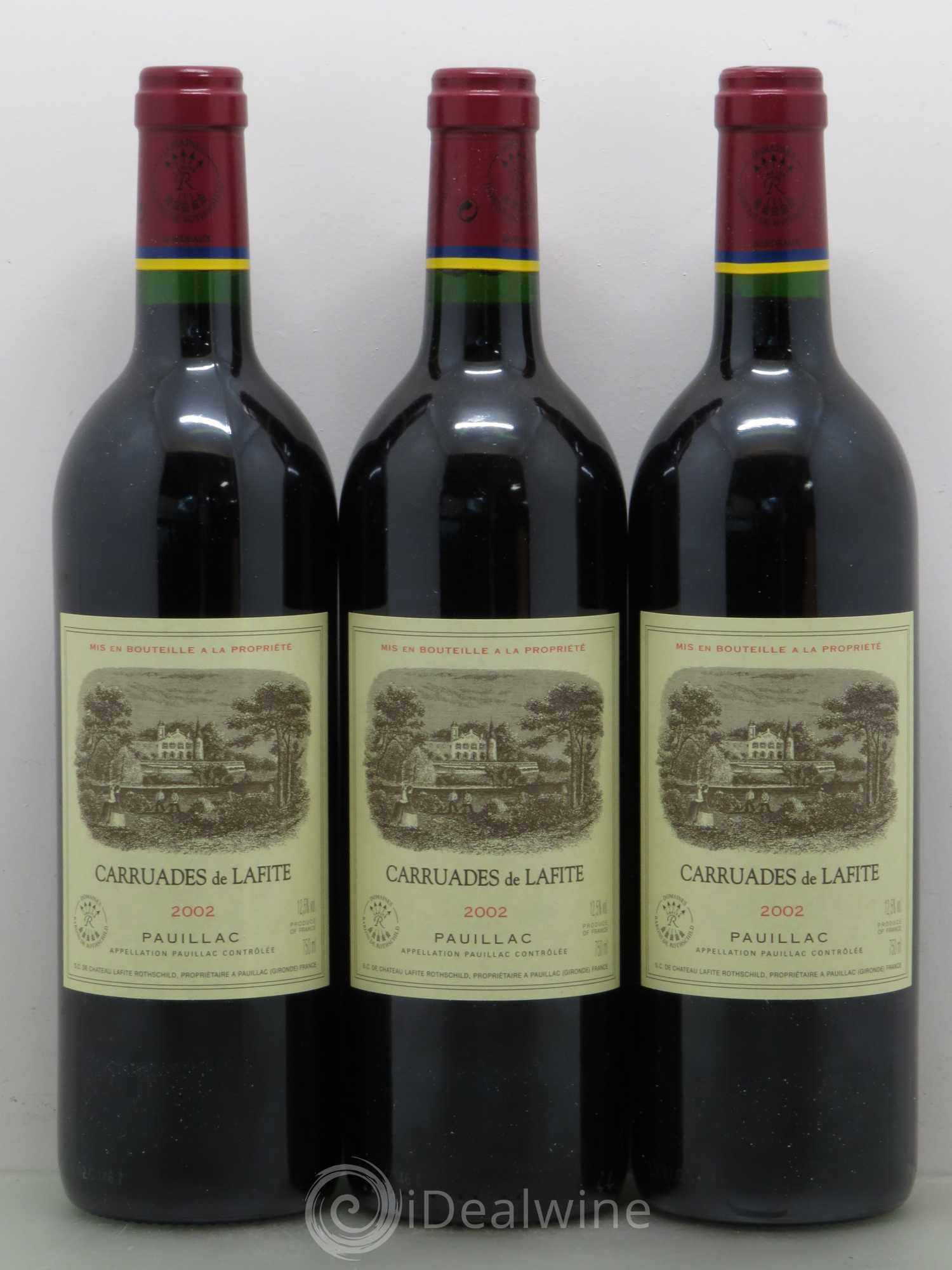 Carruades de Lafite Rothschild Second Vin 2002 - Lot de 12 bouteilles - 3