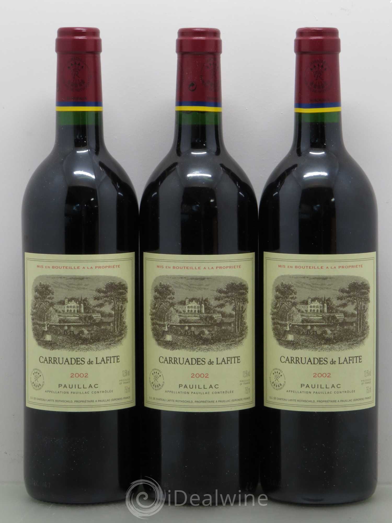 Carruades de Lafite Rothschild Second Vin 2002 - Lot de 12 bouteilles - 4
