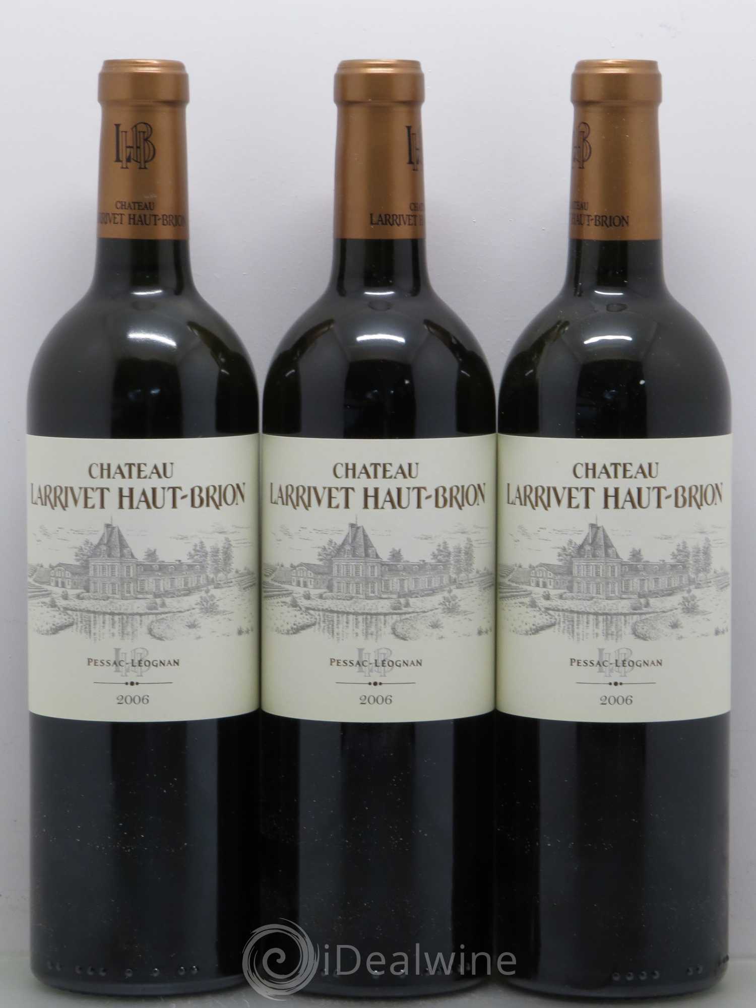 Château Larrivet Haut-Brion 2006 - Lot de 6 bouteilles - 1