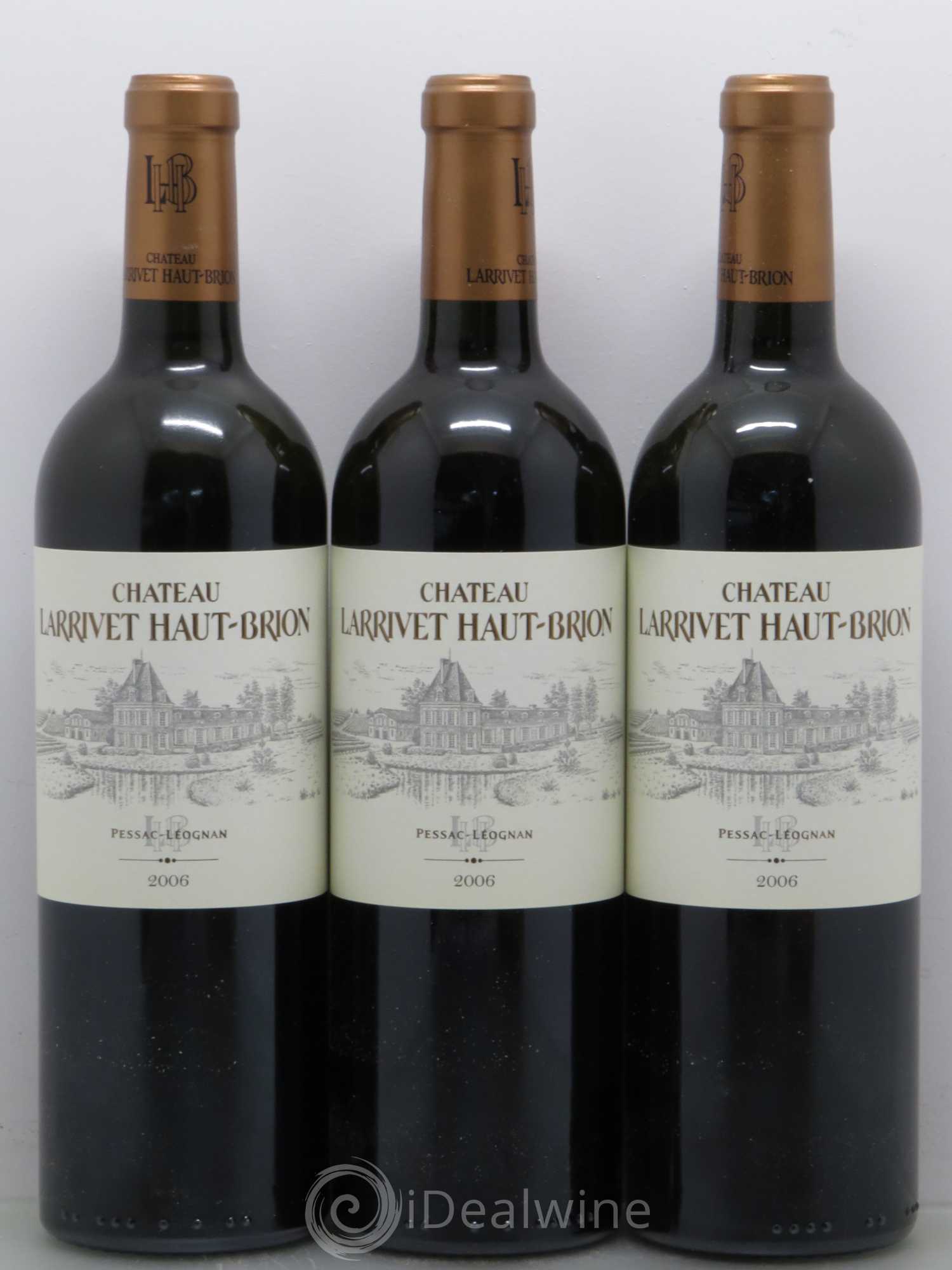Château Larrivet Haut-Brion 2006 - Lot de 6 bouteilles - 2